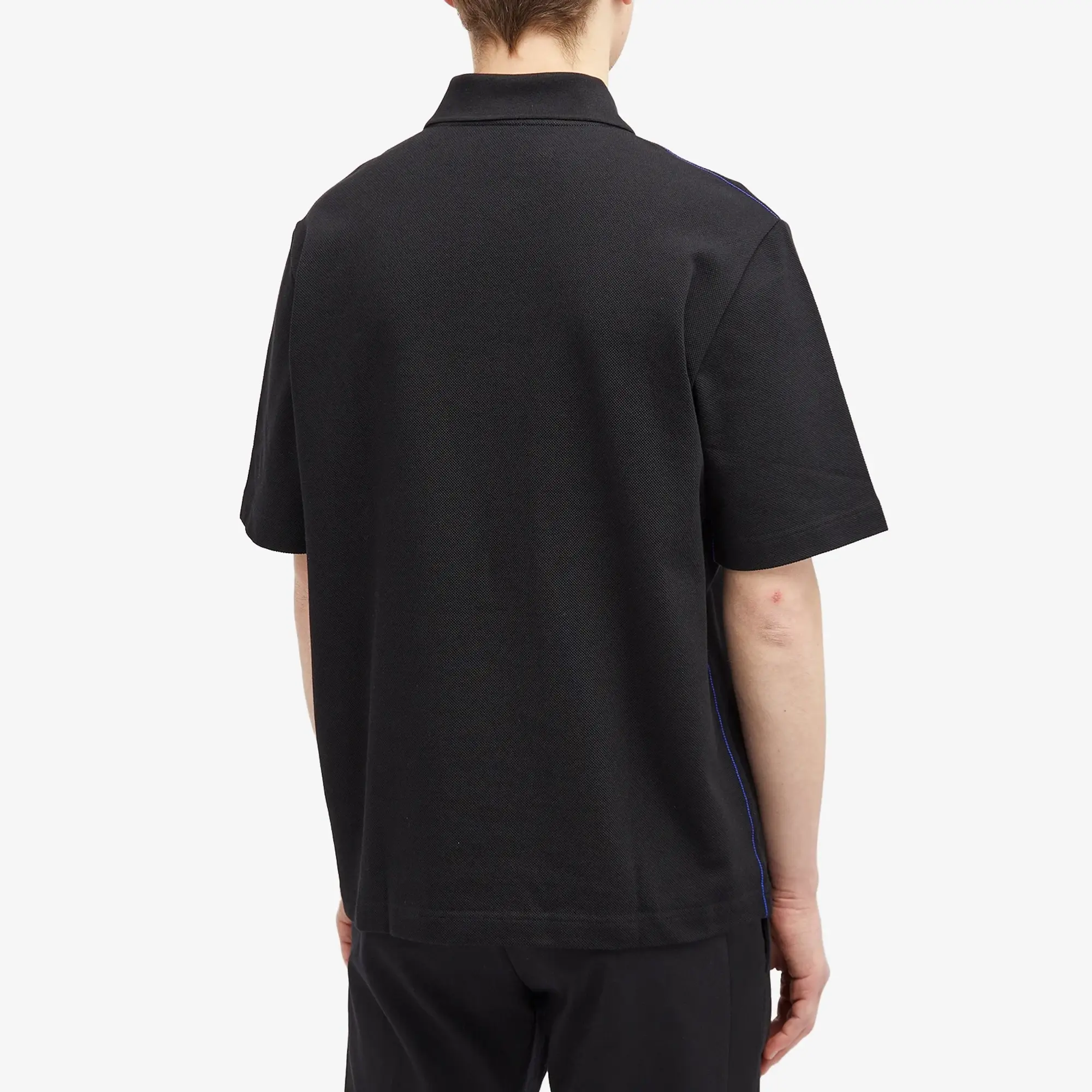 Burberry Men's EKD Logo Polo Black