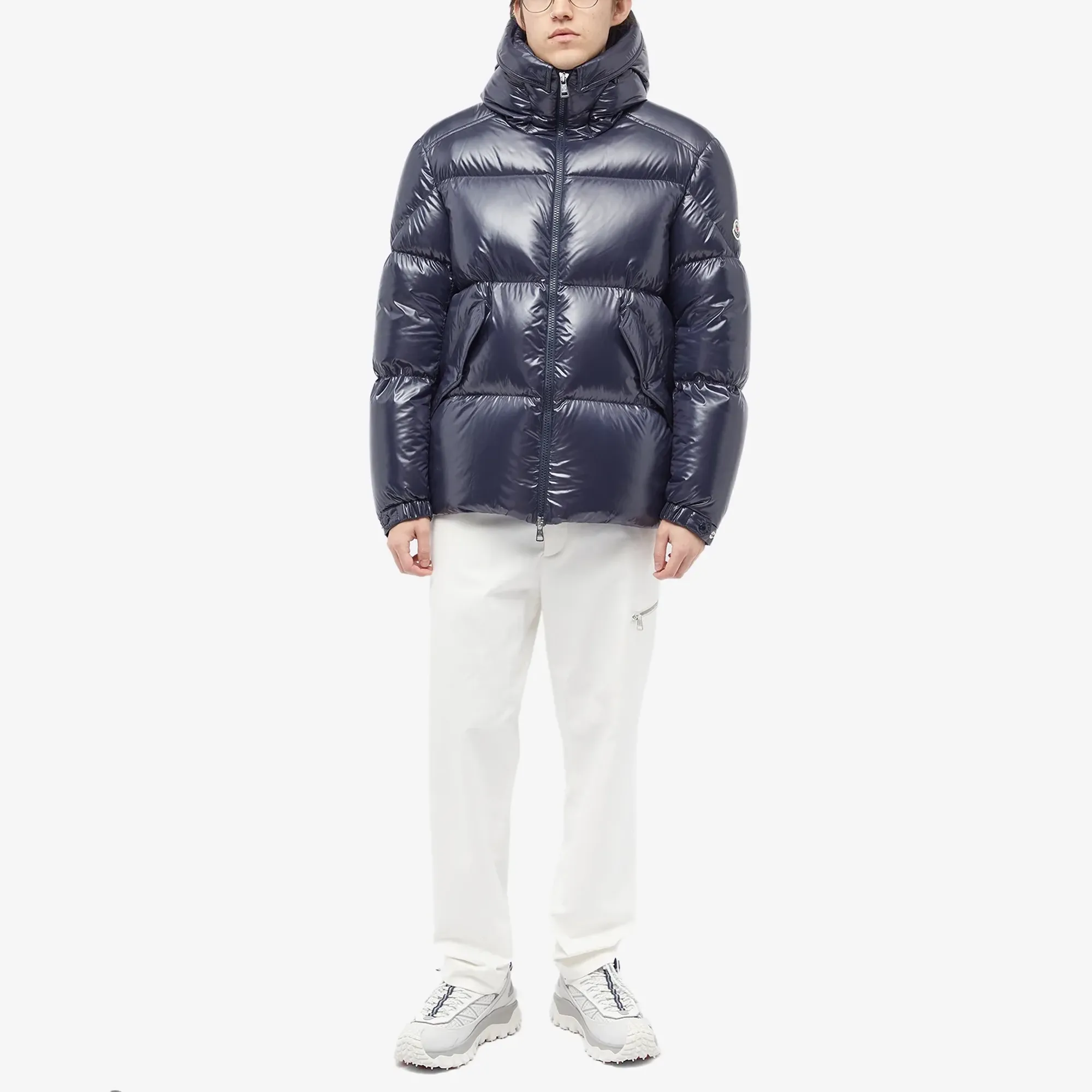 Moncler Men's Baise Nylon Padded Jacket Navy | 1A001-5963V-84-742