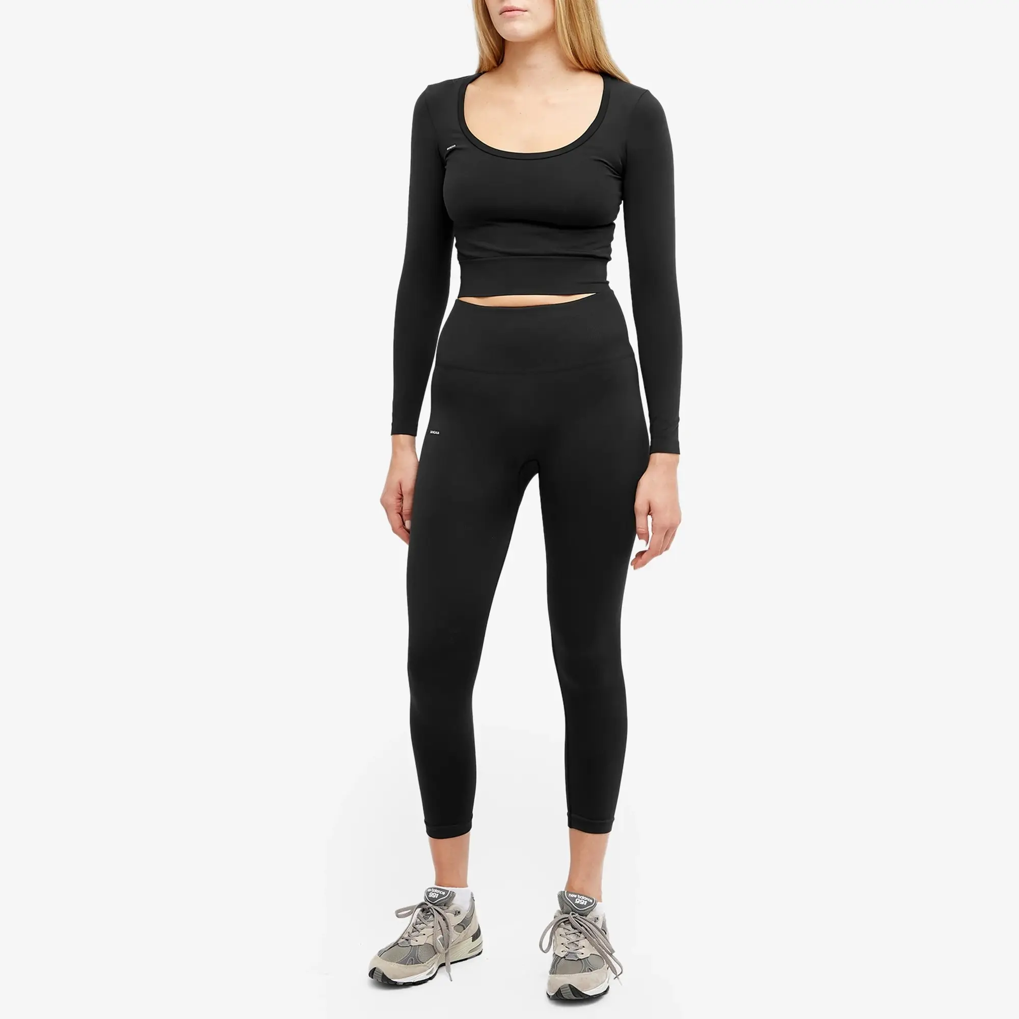 Pangaia Women's Motion Low Impact 7/8 Leggings Black