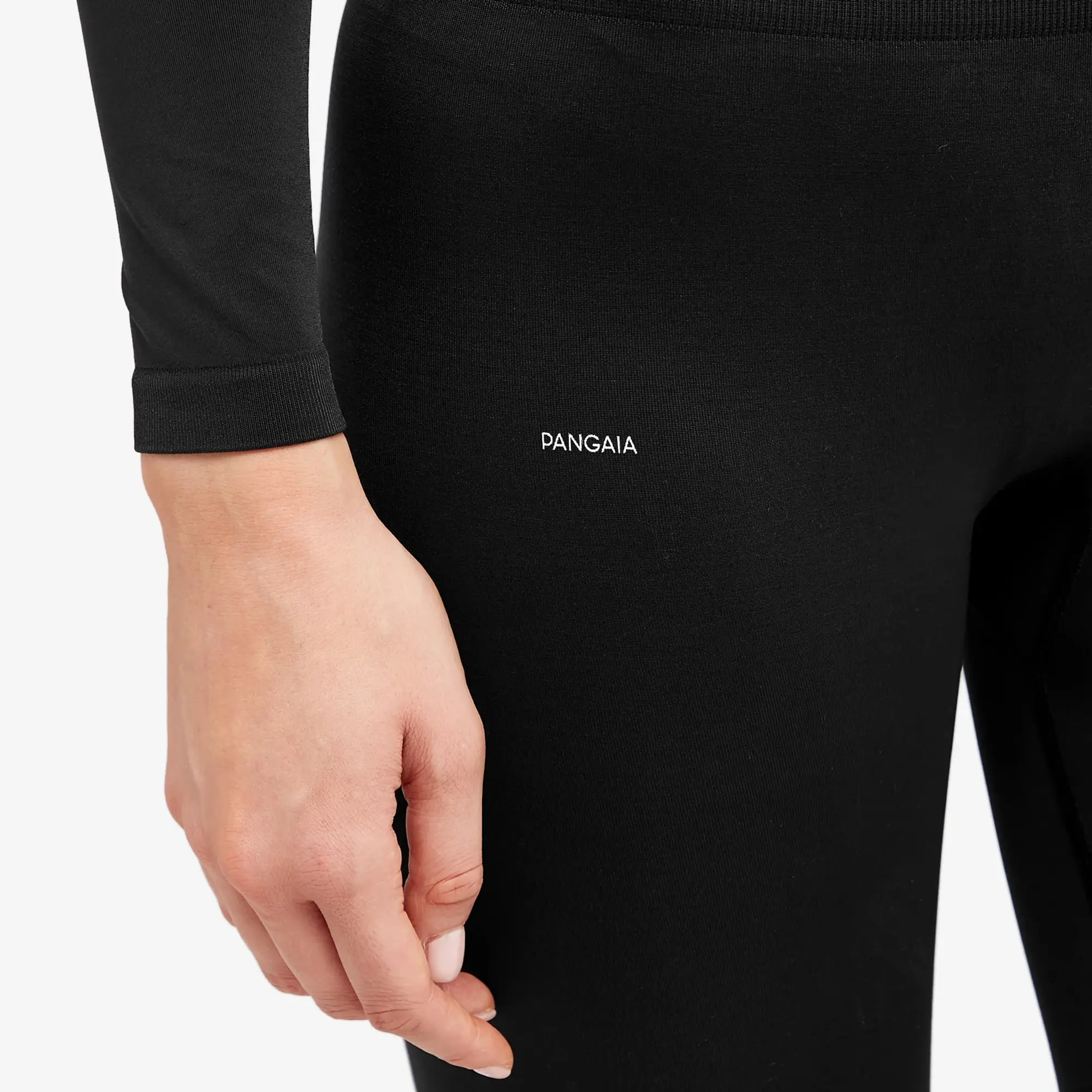 Pangaia Women's Motion Low Impact 7/8 Leggings Black