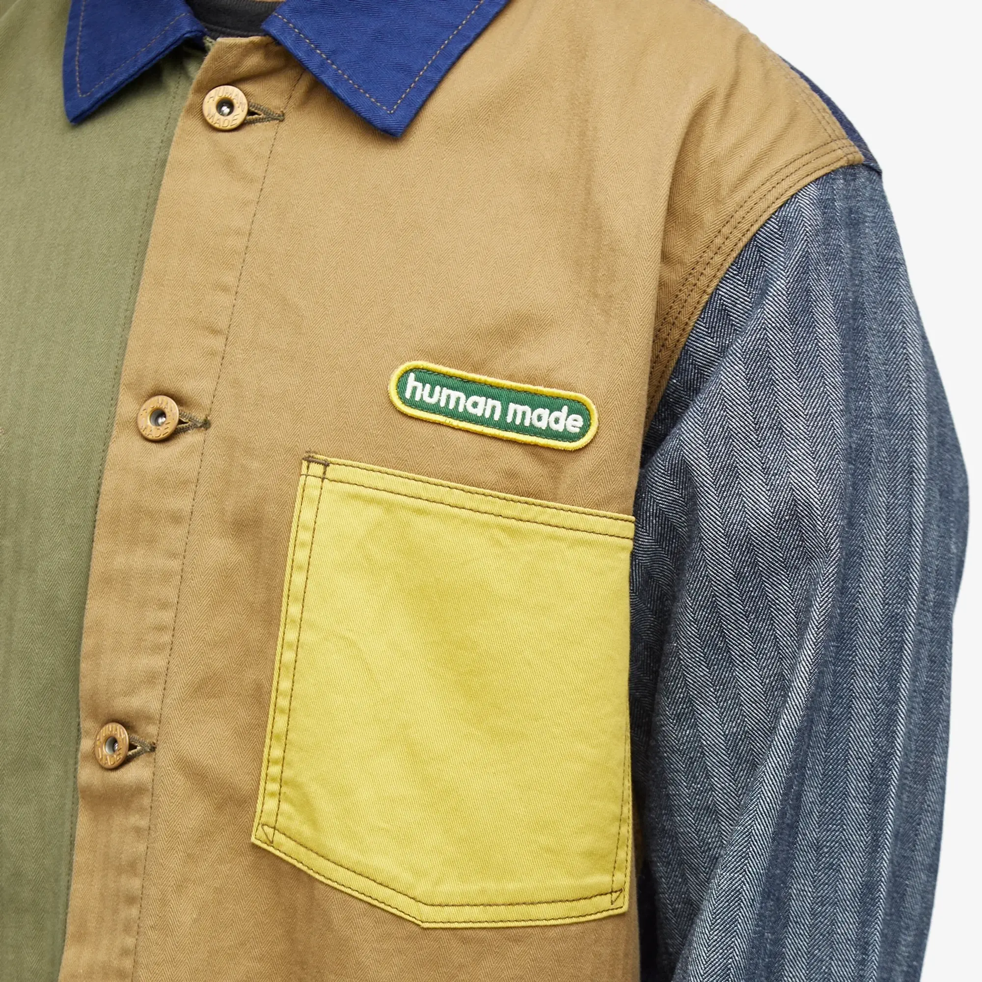 HUMAN MADE Crazy Coverall Jacket サイズL HUMAN MADE Crazy Coverall Jacket in Multicolored | SVD USA
