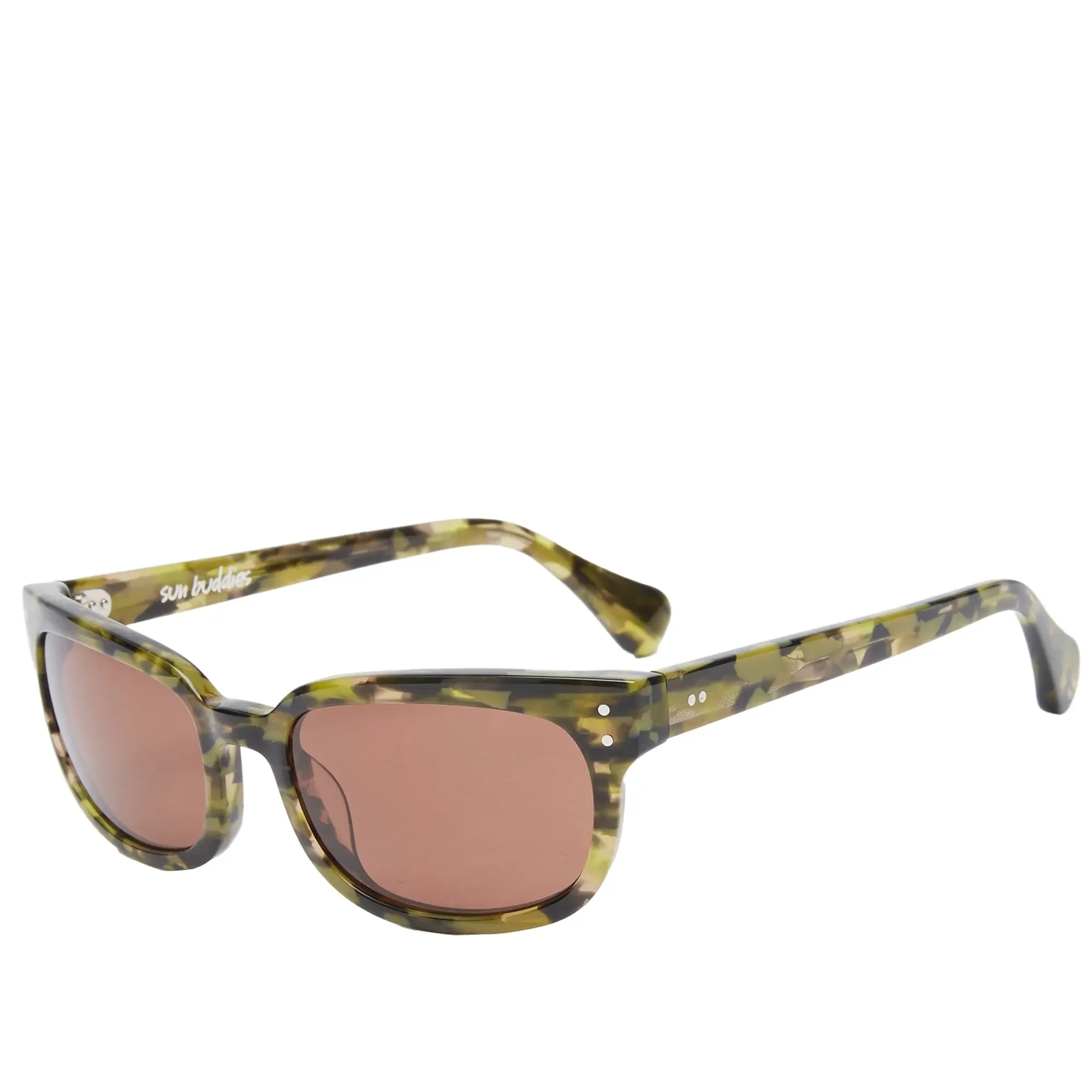 Sun Buddies Men's Sun Buddies Men's Amber Sunglasses Amber Green Fragments