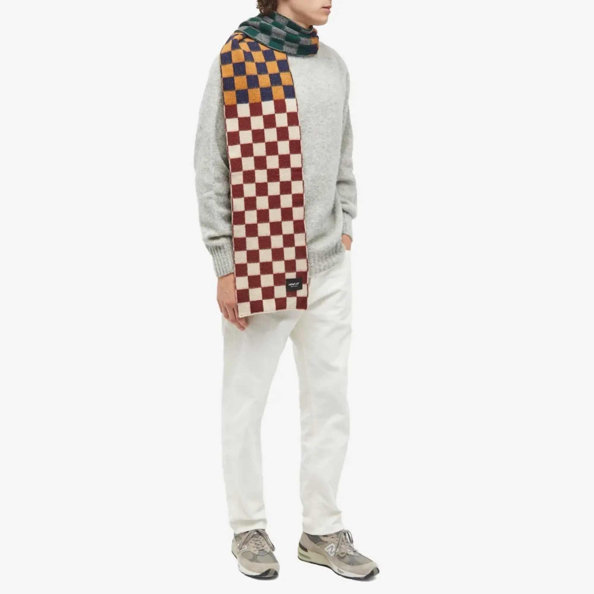 ハウリン スカーフ COSMIC CHECKERBOARD SCARF INTERGALACTIC Howlin by Morrison Howlin' Cosmic Checkerboard Scarf