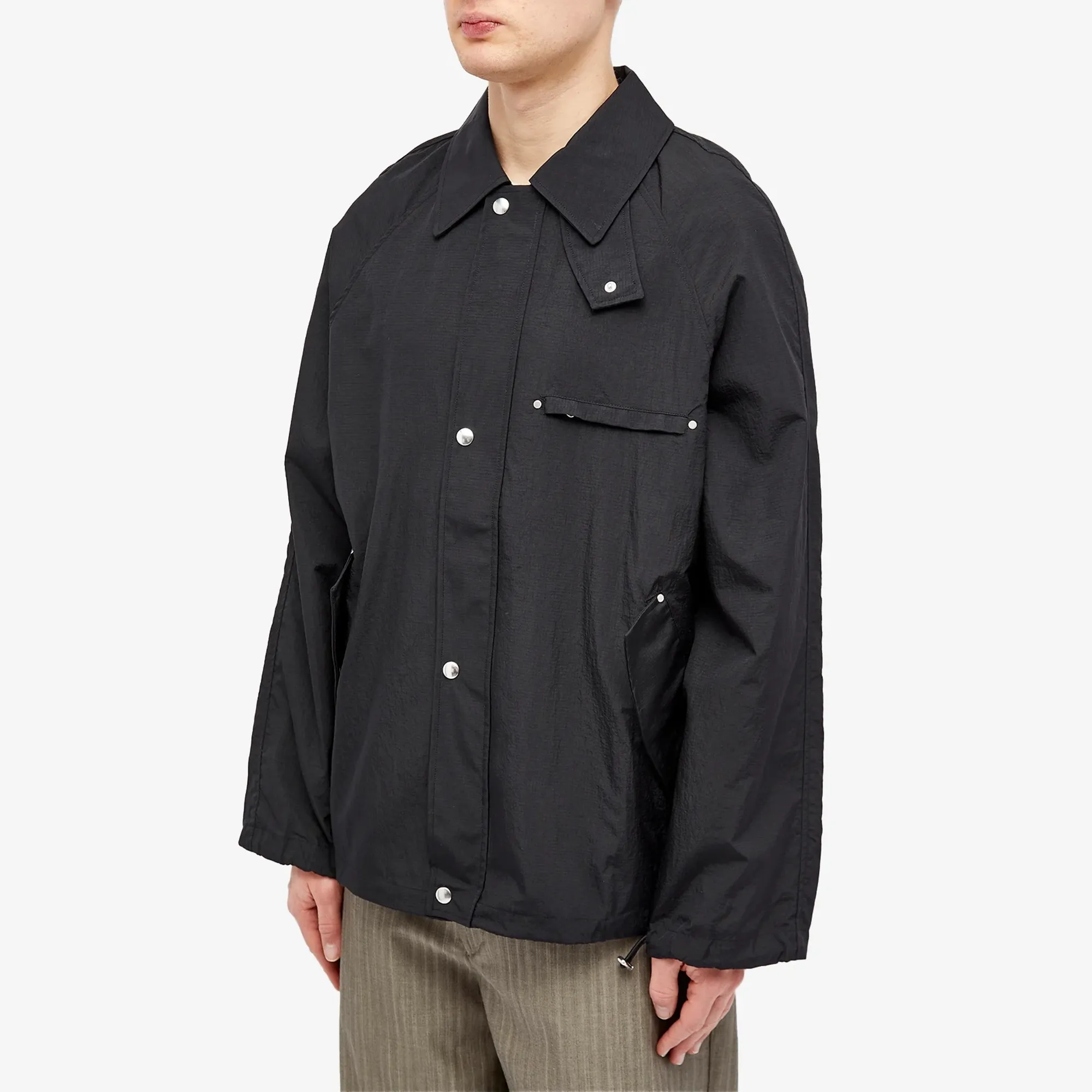 mfpen Men's Prestige Jacket Recycled Black Ripstop | M323-26