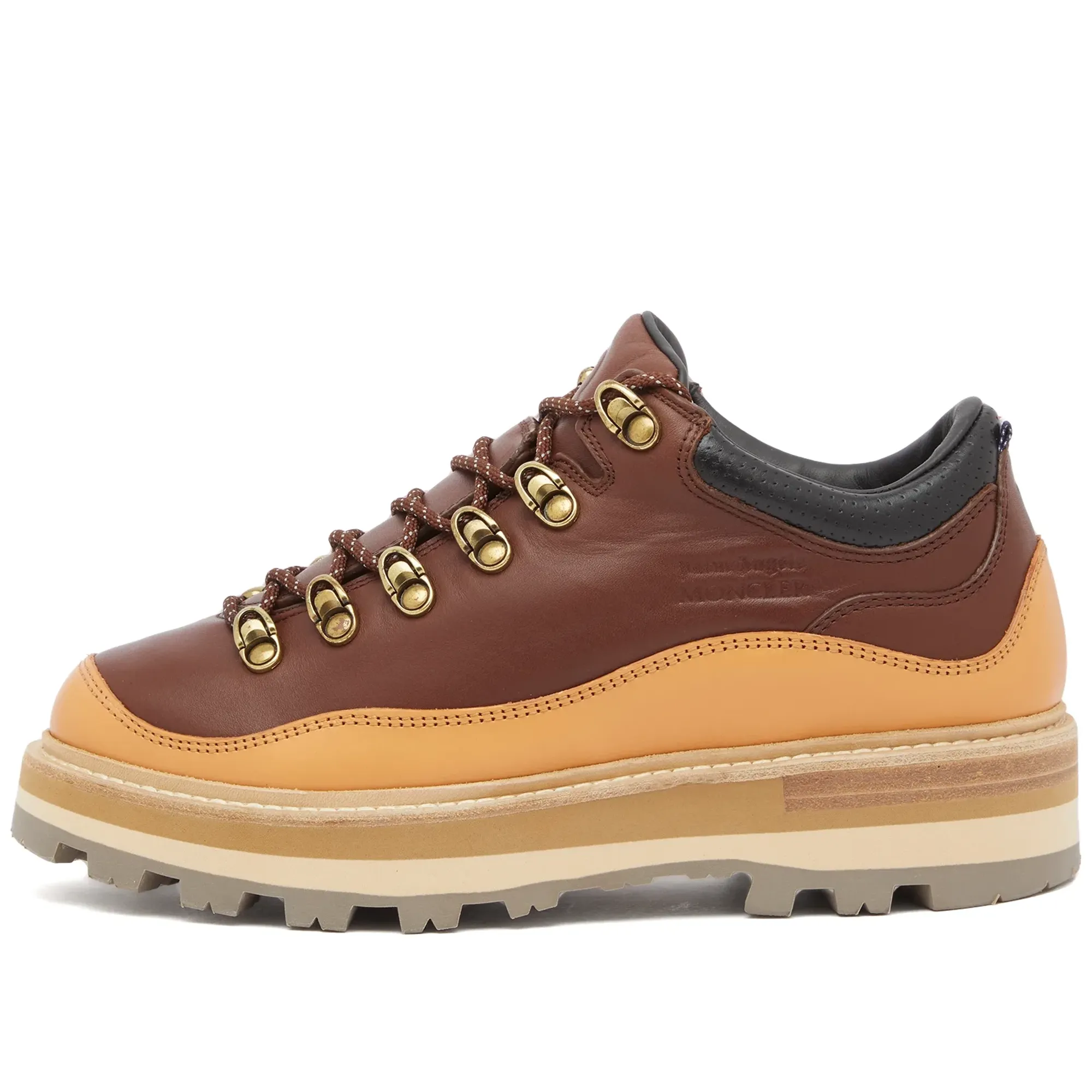 Moncler Genius x Palm Angels Peka 305 Derby Shoes Brown  display picture 1