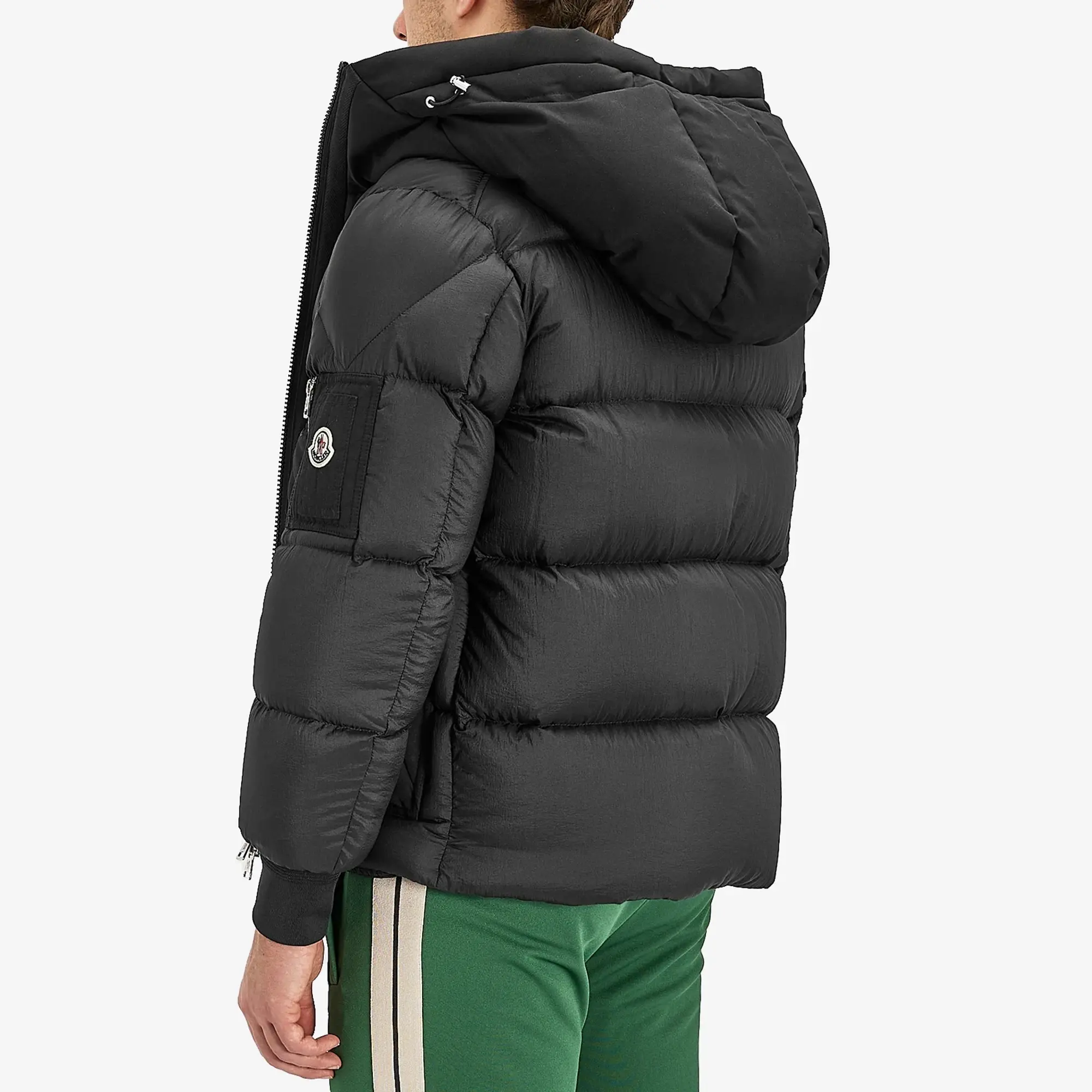 Moncler Men's Kjerag Lightweight Crinkle Jacket Black