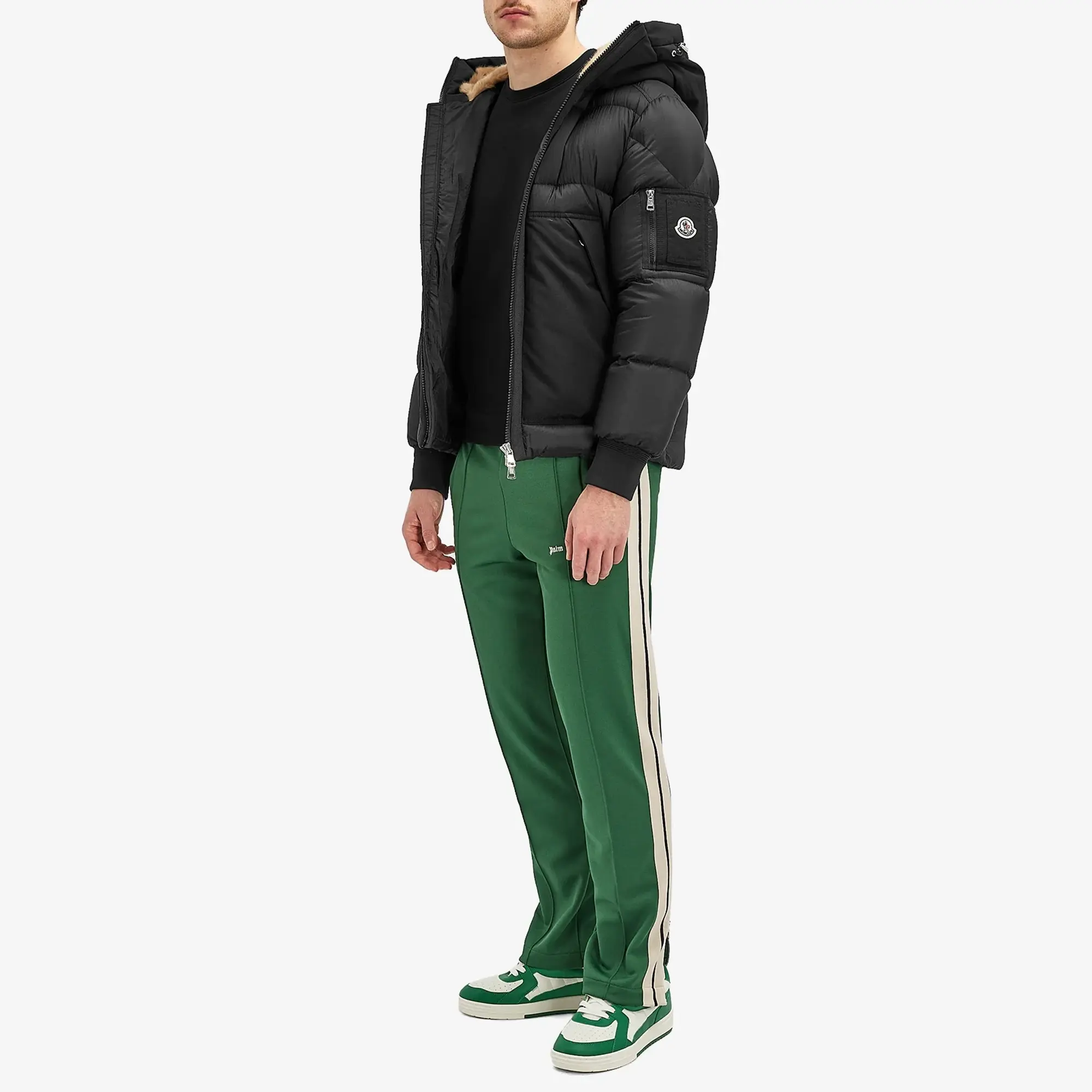 Moncler Men's Kjerag Lightweight Crinkle Jacket Black