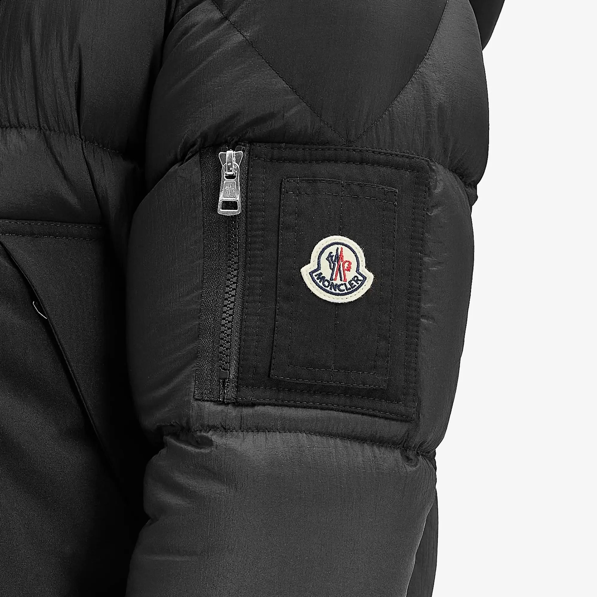 Moncler Men's Kjerag Lightweight Crinkle Jacket Black