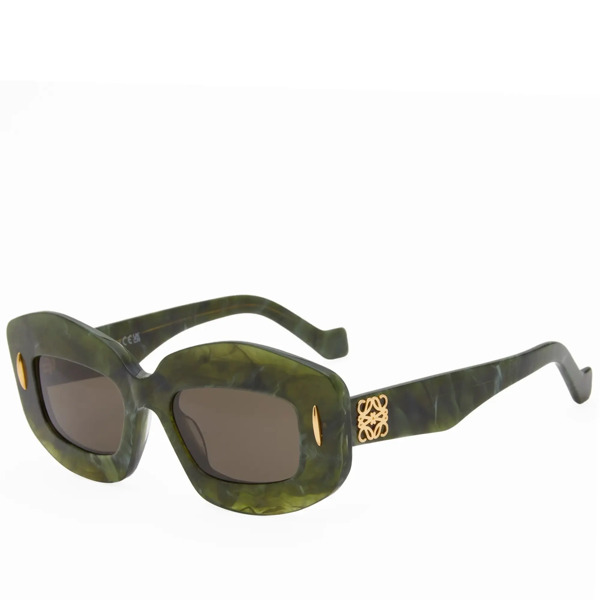 Loewe Eyewear Women's Screen Sunglasses Green