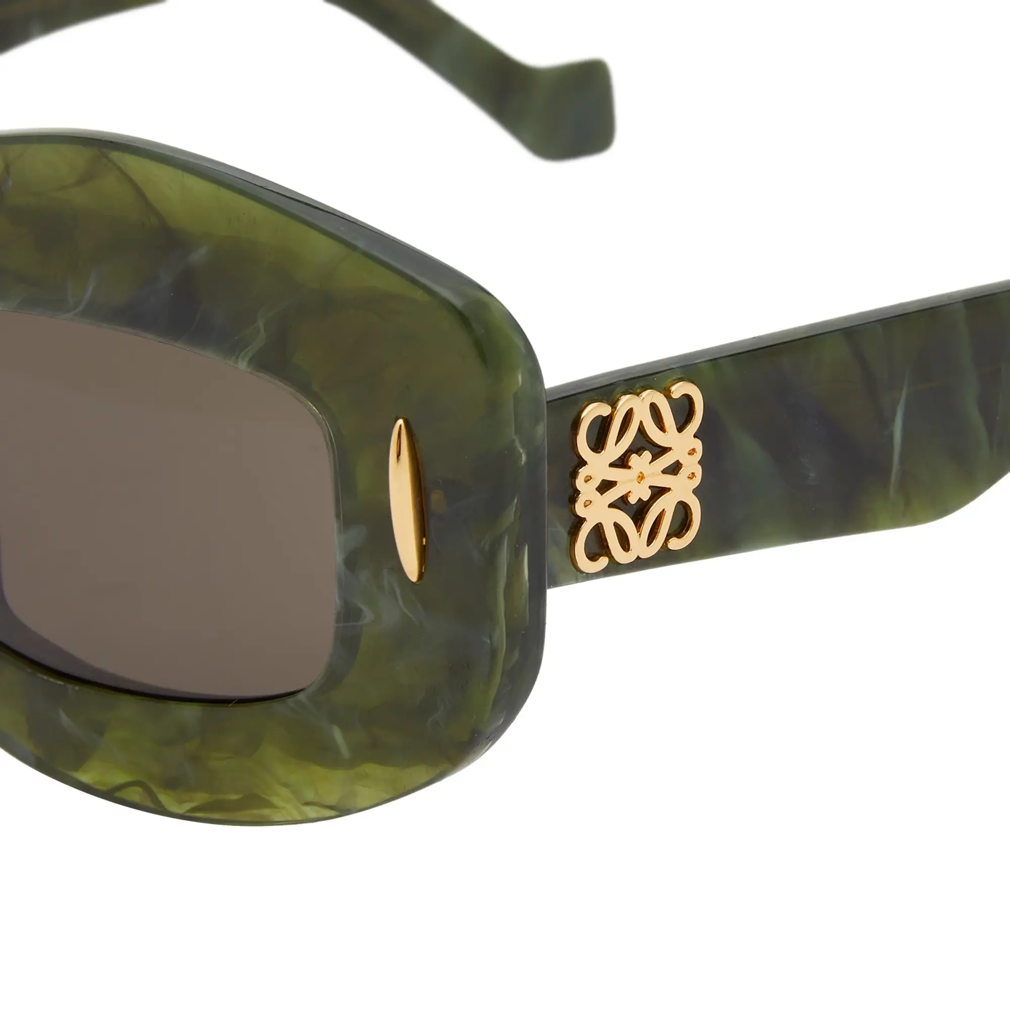 Loewe Eyewear Women's Screen Sunglasses Green