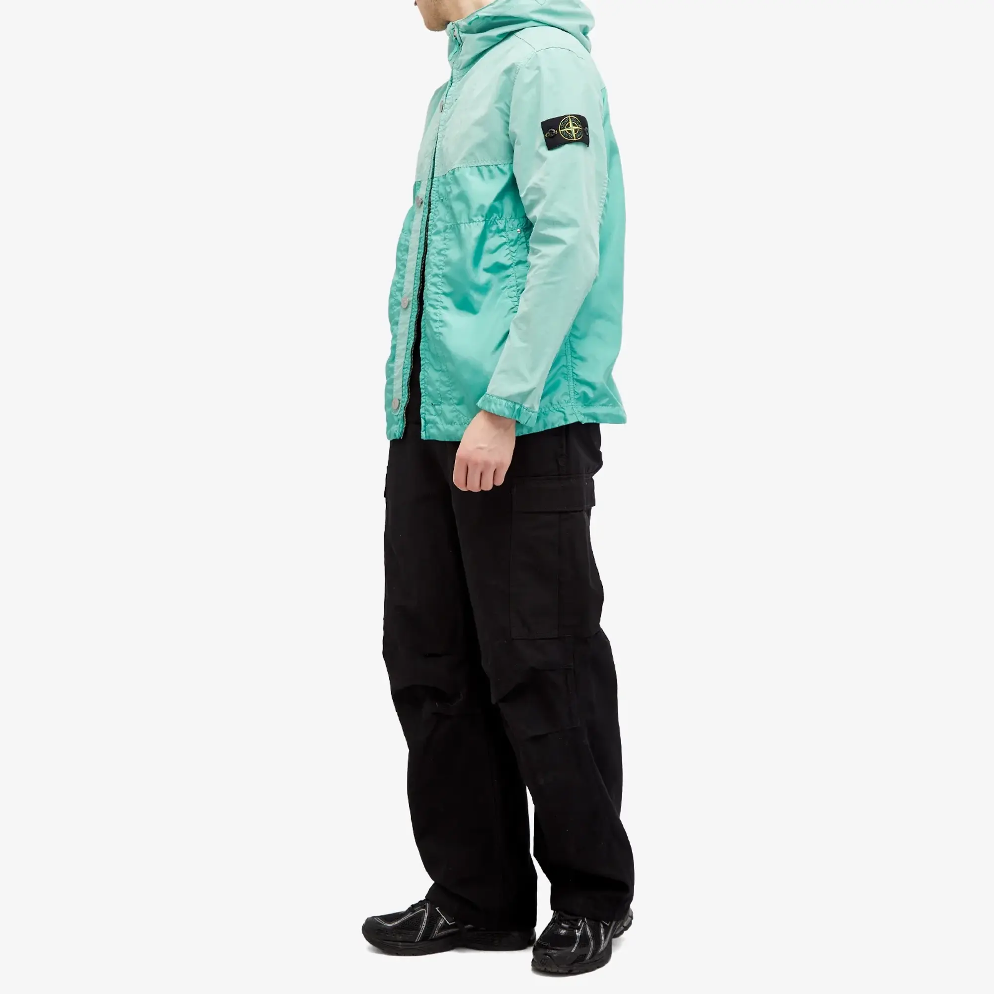 Stone Island Men's Polyester Tela & David Light-TC Jacket