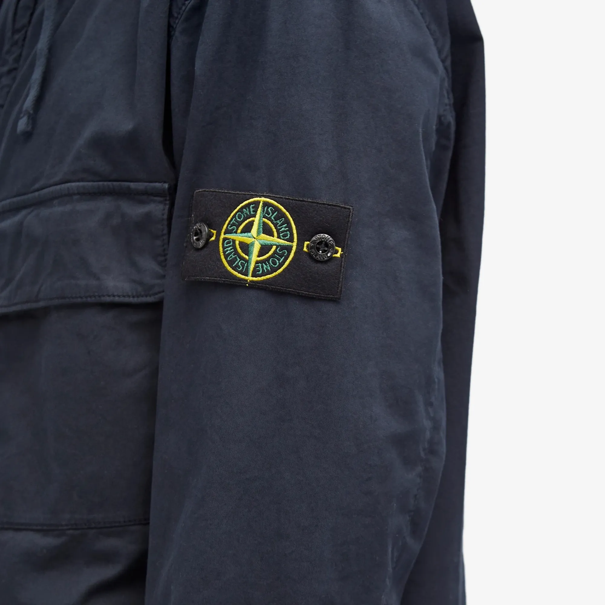 Stone Island Men's Supima Cotton Twill Stretch-TC Hooded Jacket