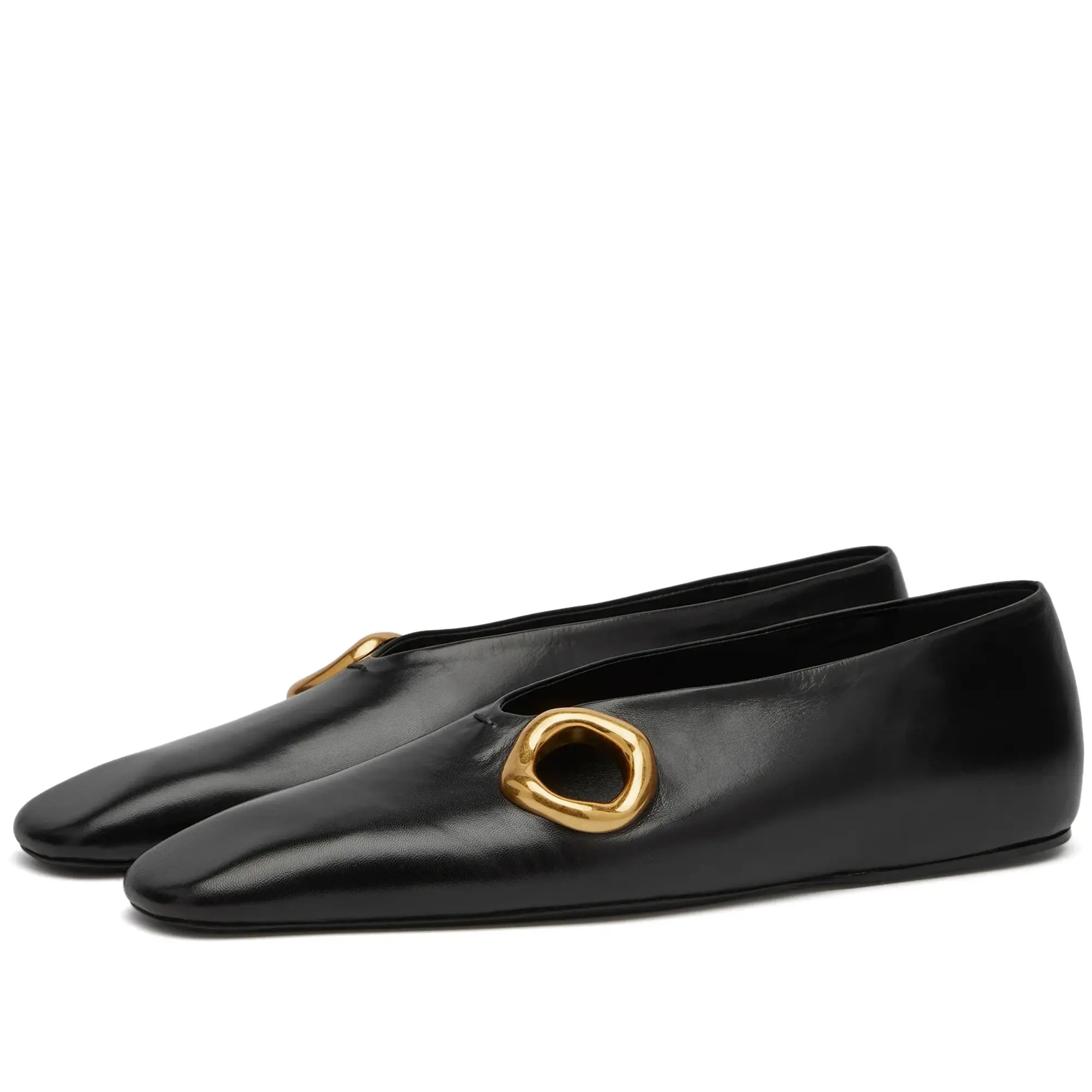 Jil Sander Women's Ballerina Shoe Black