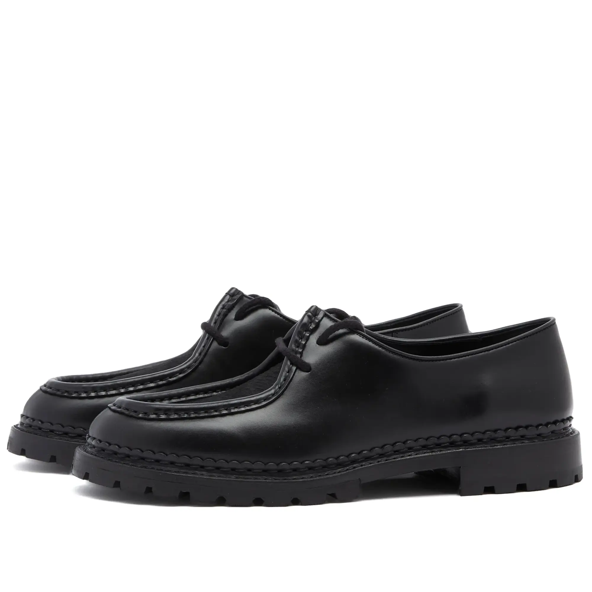 Saint Laurent Men's Malo 20 Apron Shoe Black