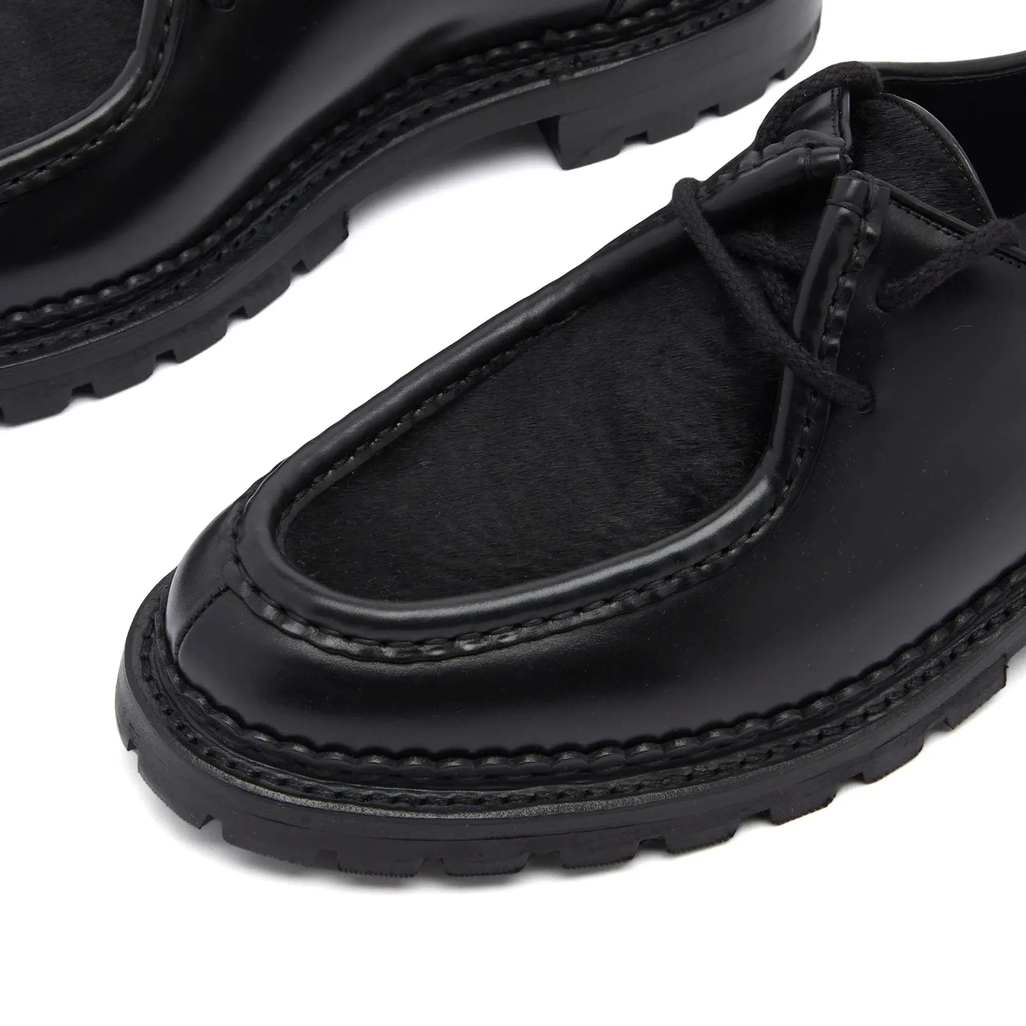 Saint Laurent Men's Malo 20 Apron Shoe Black