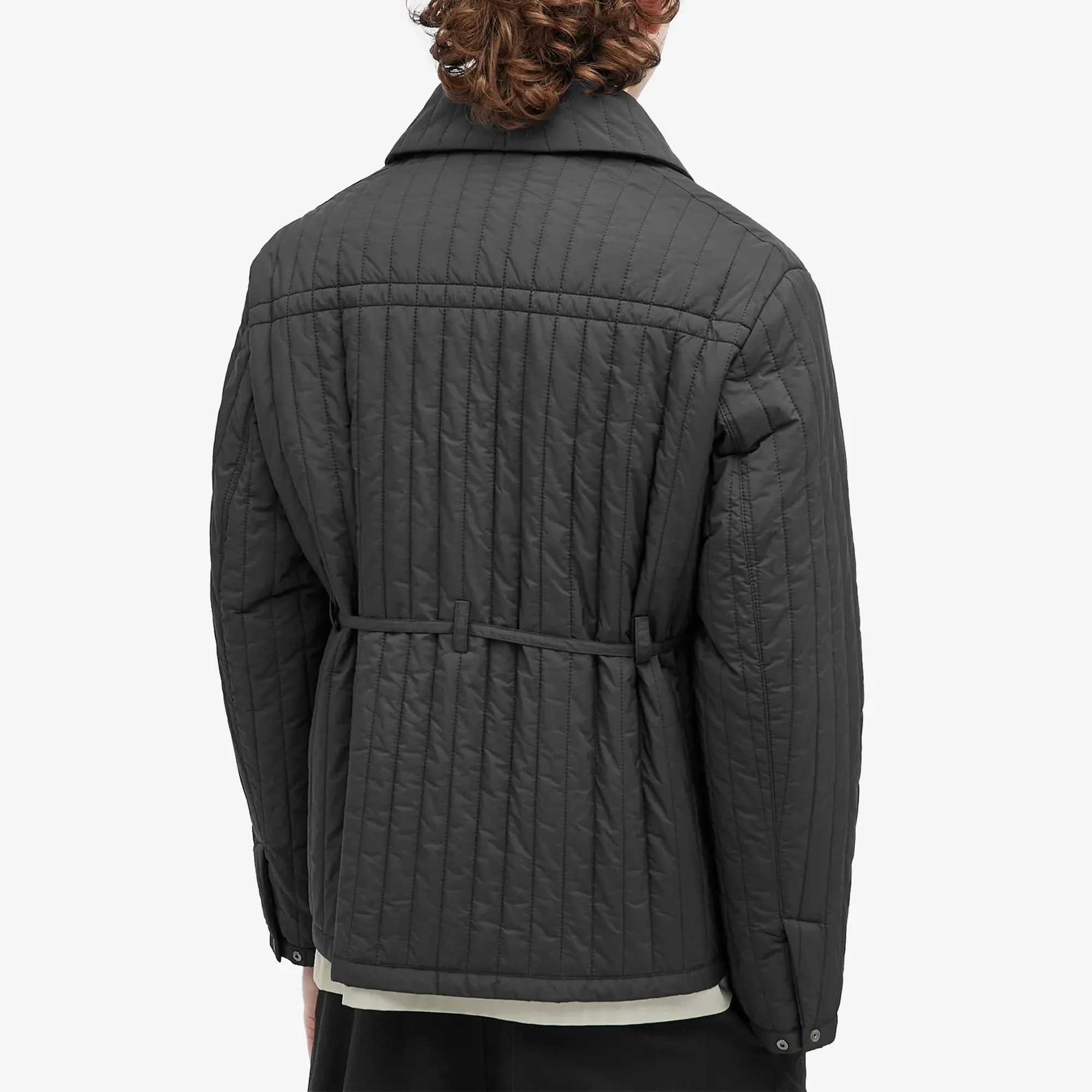 Craig Green Men's Quilted Worker Jacket Black | CGSS24CWOJKT01-BLK
