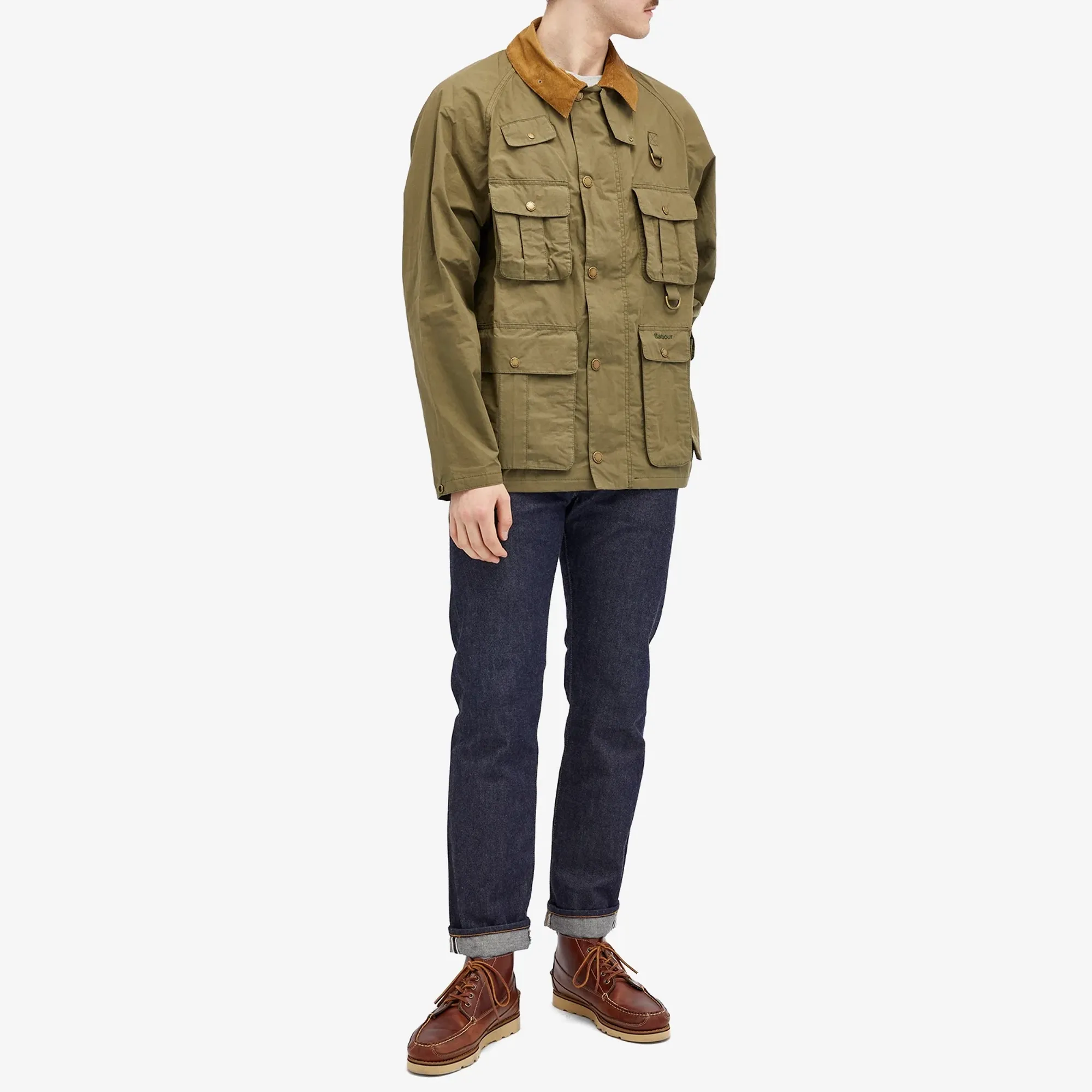Barbour Men's Heritage + Modified Transport Casual Jacket Dusky