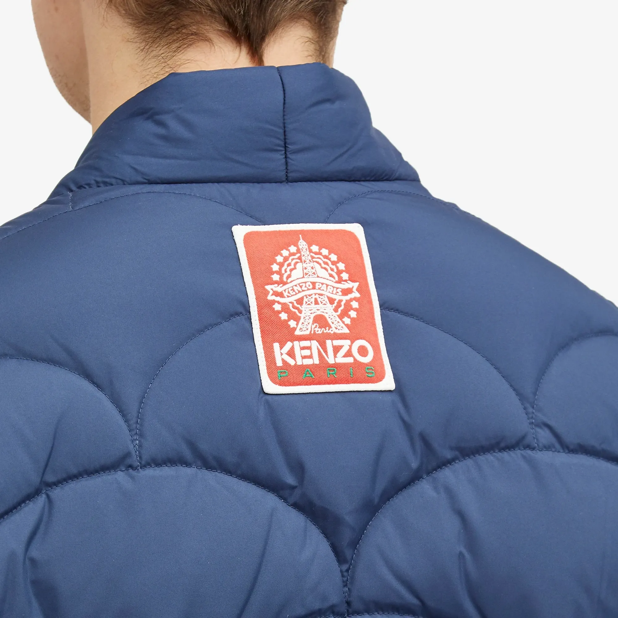 Kenzo Men's Kimono Down Jacket Midnight Blue | FE55MA1459NL-77