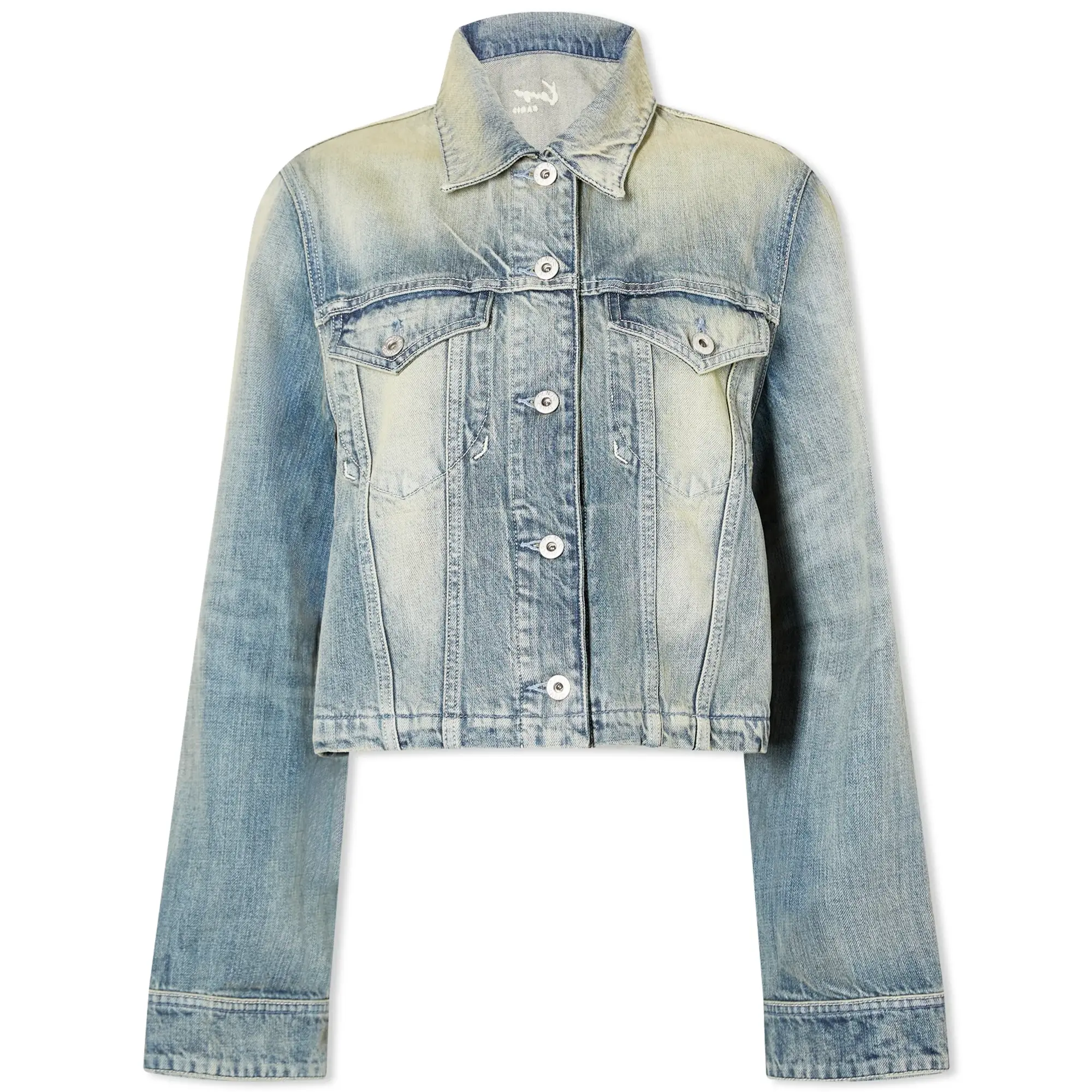 Kenzo Women's Denim Trucker Jacket Stone/Dirty Blue Denim