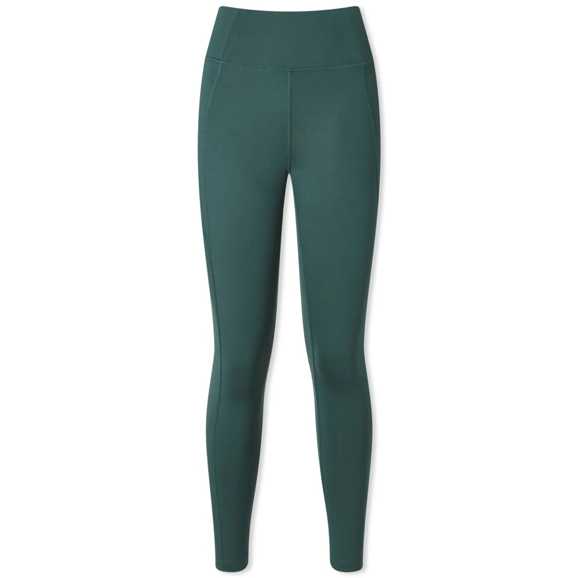 Girlfriend Collective Women's Compressive High Waisted 7/8 Legging - Moss - L - Green - Size: Large