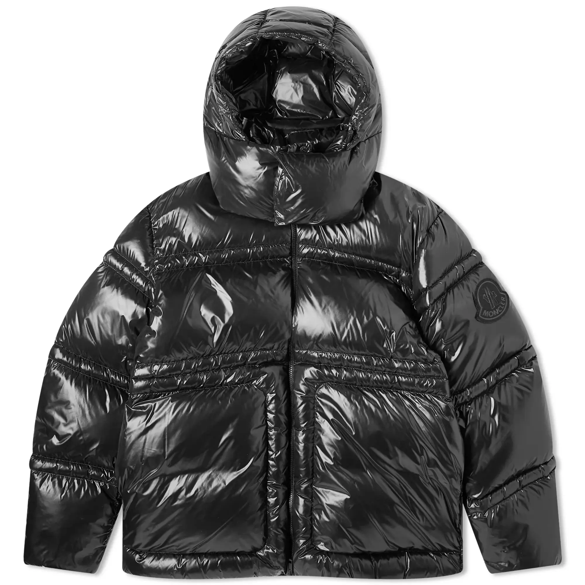 Moncler Men's Thuban Lightweight Nylon Jacket Black | 1A000-595GJ
