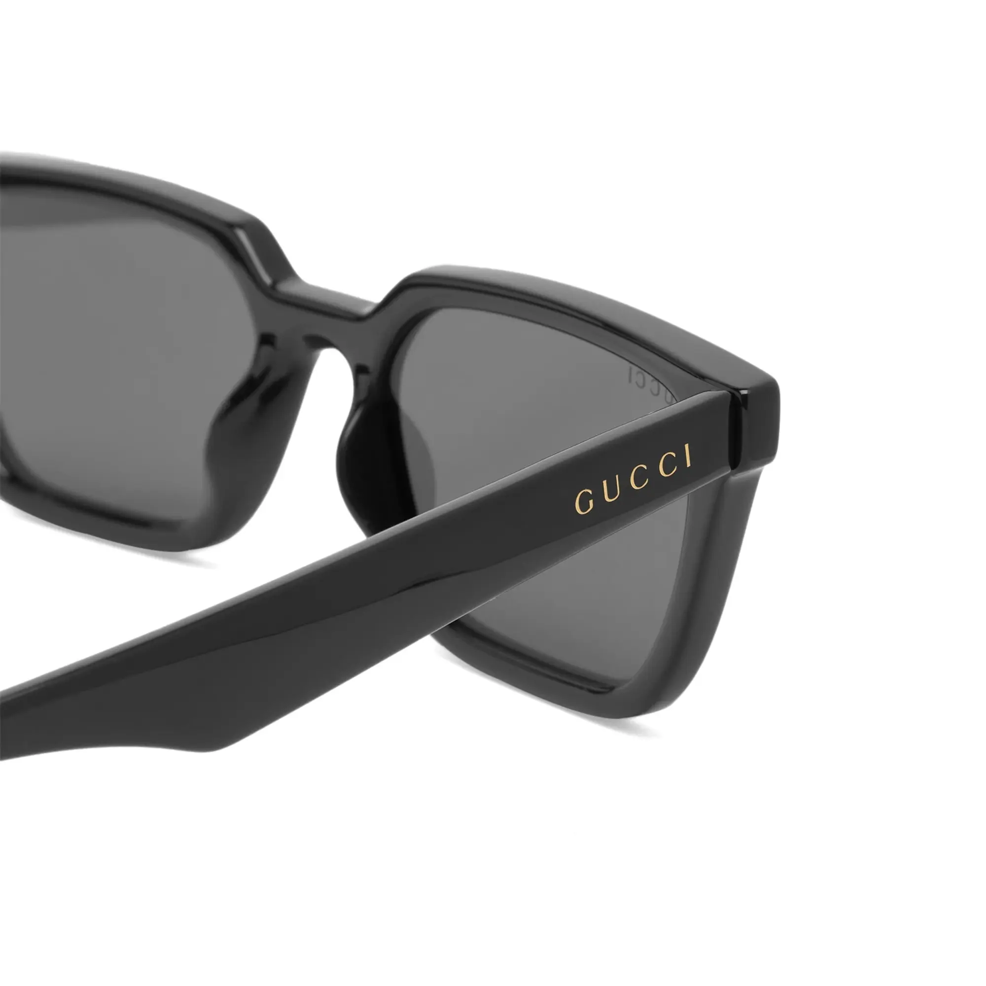 Gucci Men's Generation Light Sunglasses Black/Grey