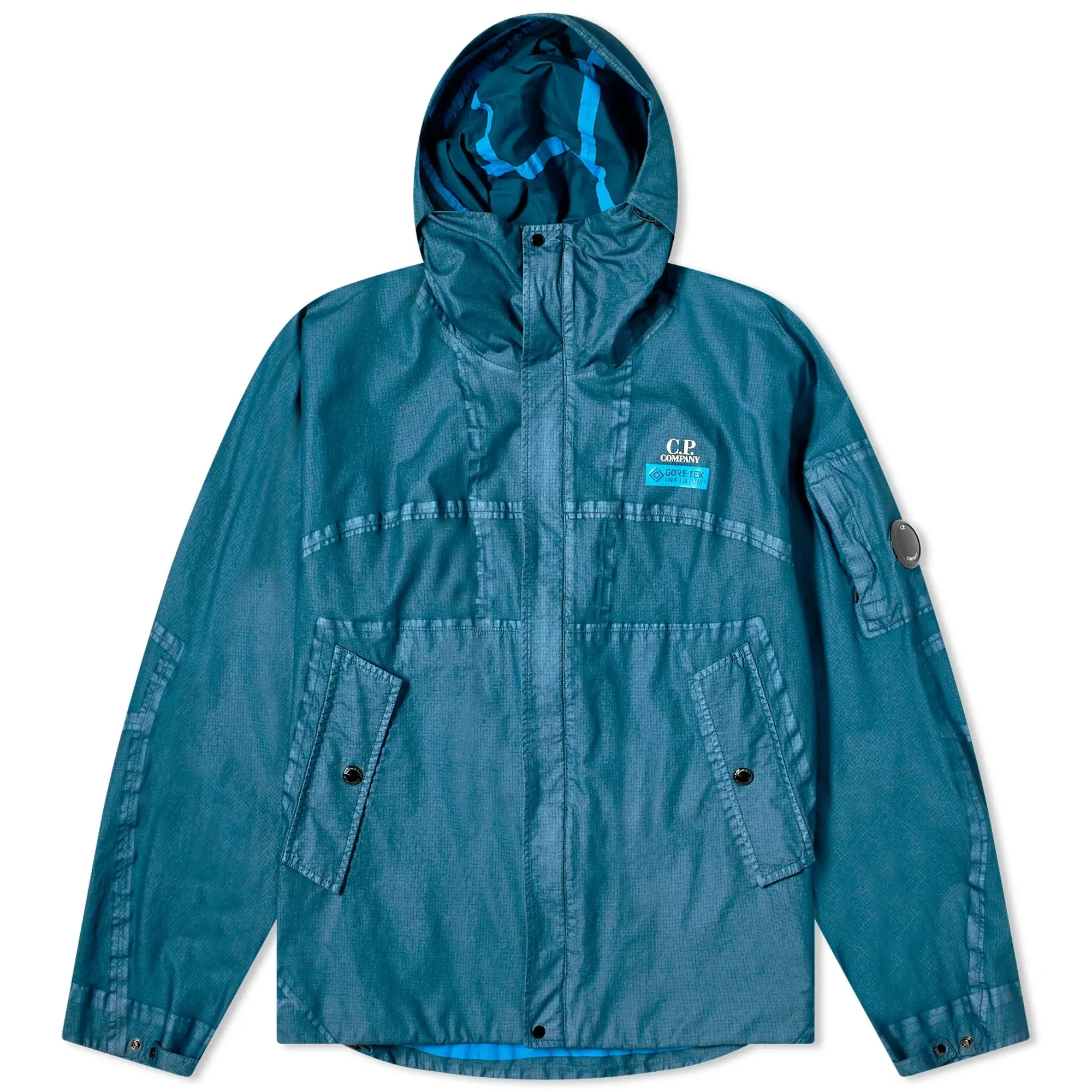 C.P. Company CP Company Gore G-Type Hooded Jacket - Blue