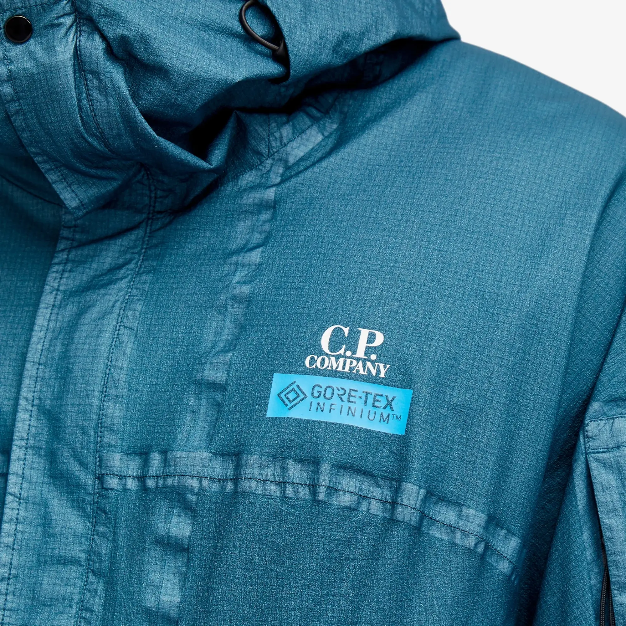 C.P. Company CP Company Gore G-Type Hooded Jacket - Blue