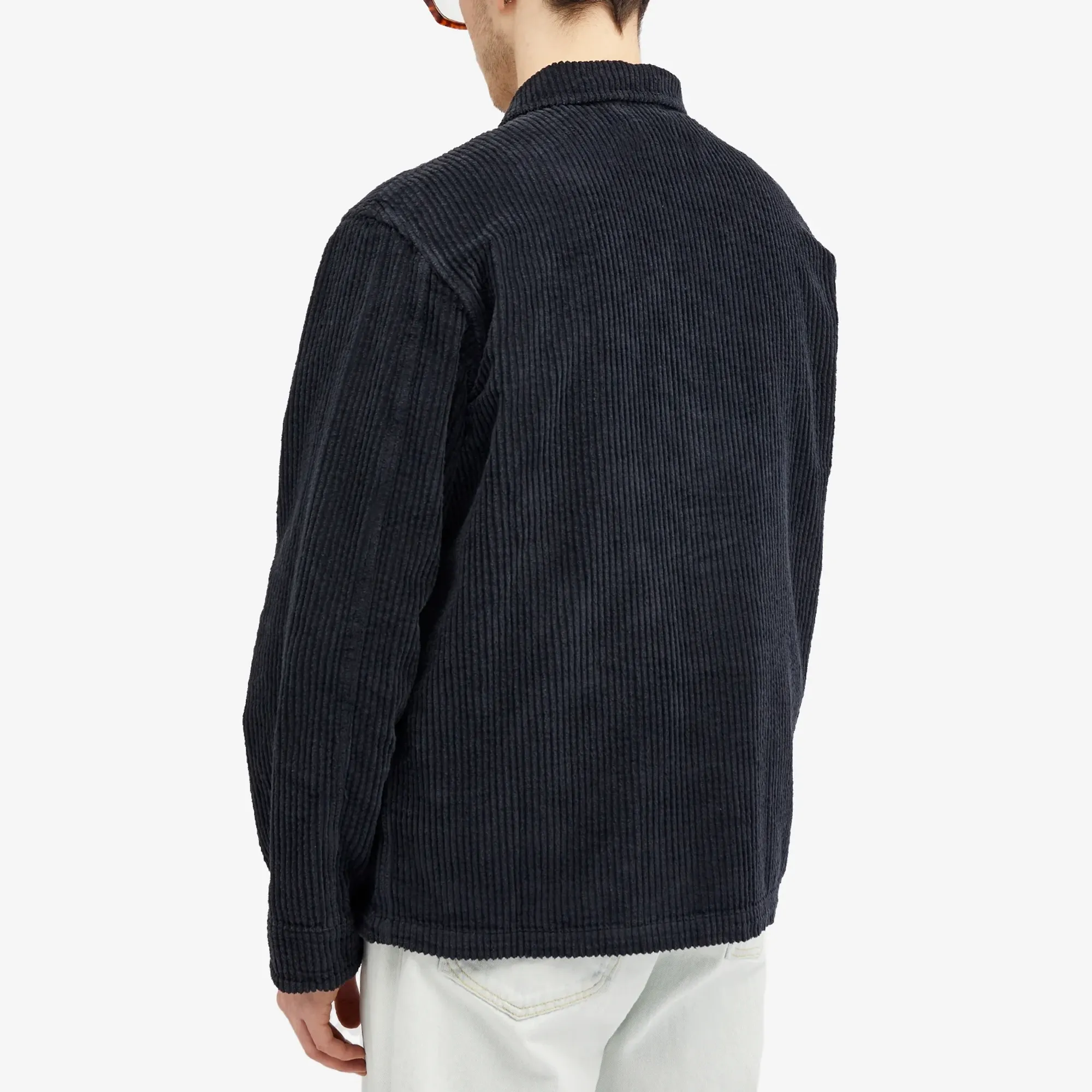 Our Legacy Men's Cord Archive Box Jacket Black | M2241AW | FOOTY.COM