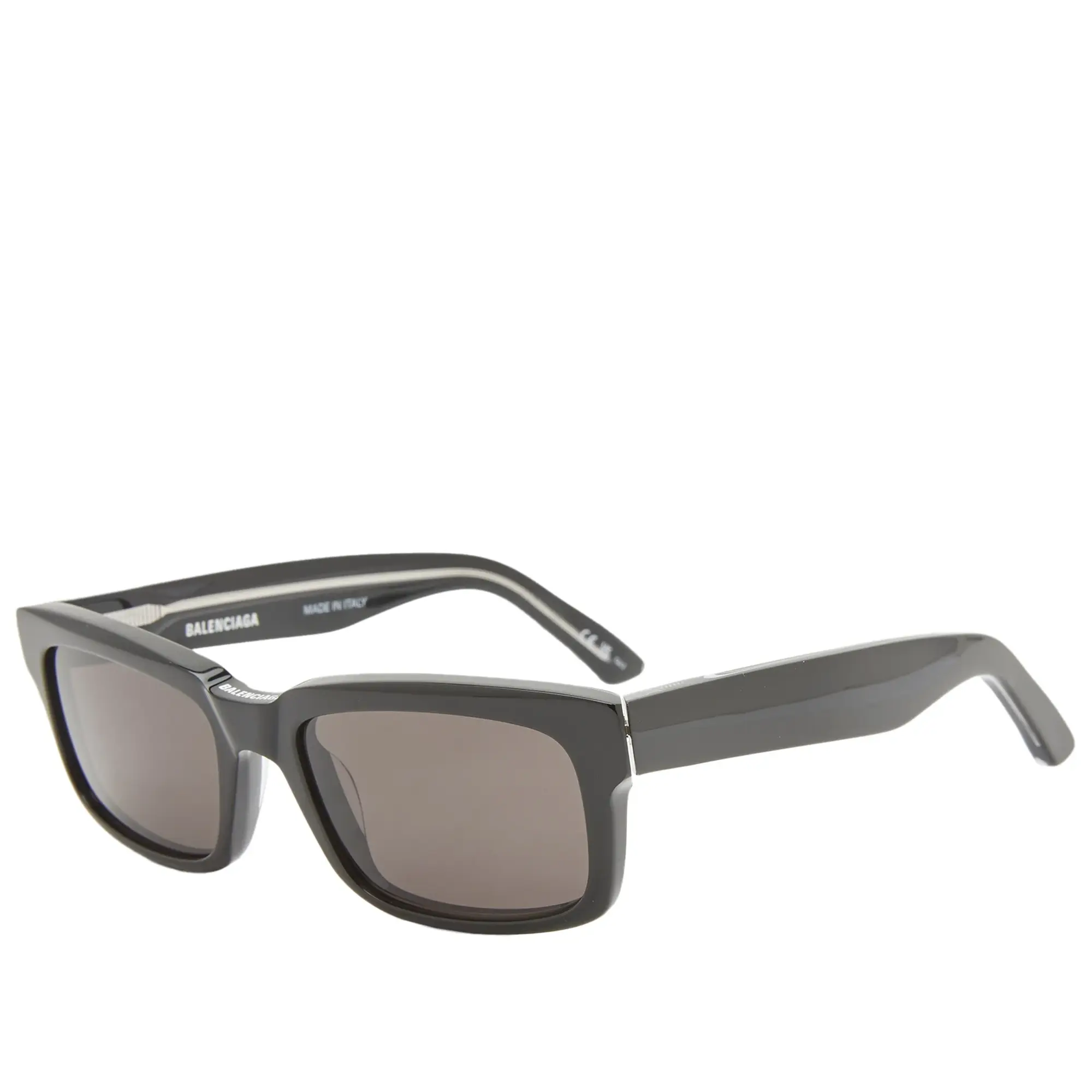 Balenciaga Men's BB0345S Sunglasses Black/Grey