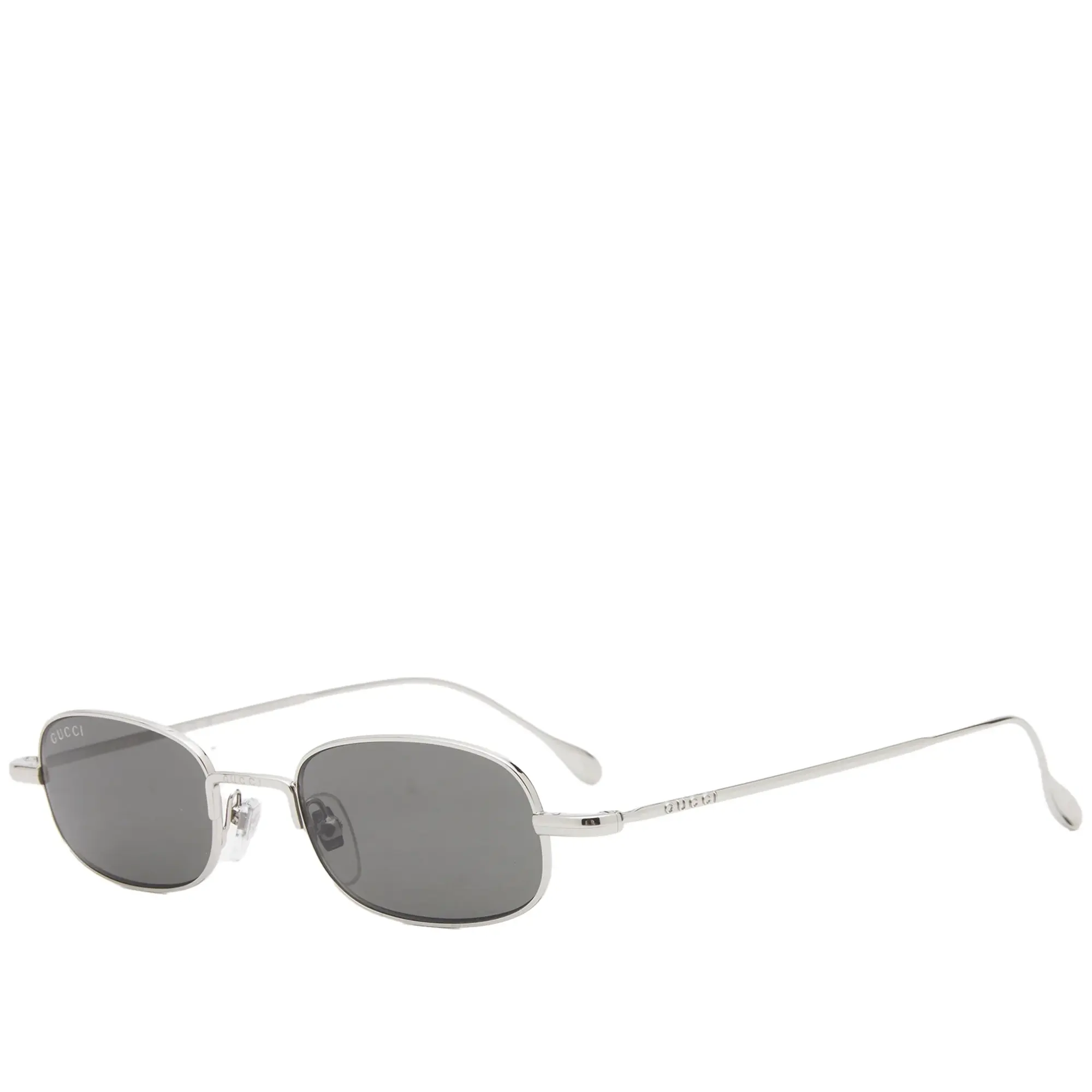 Gucci Men's Show Sunglasses Silver/Grey