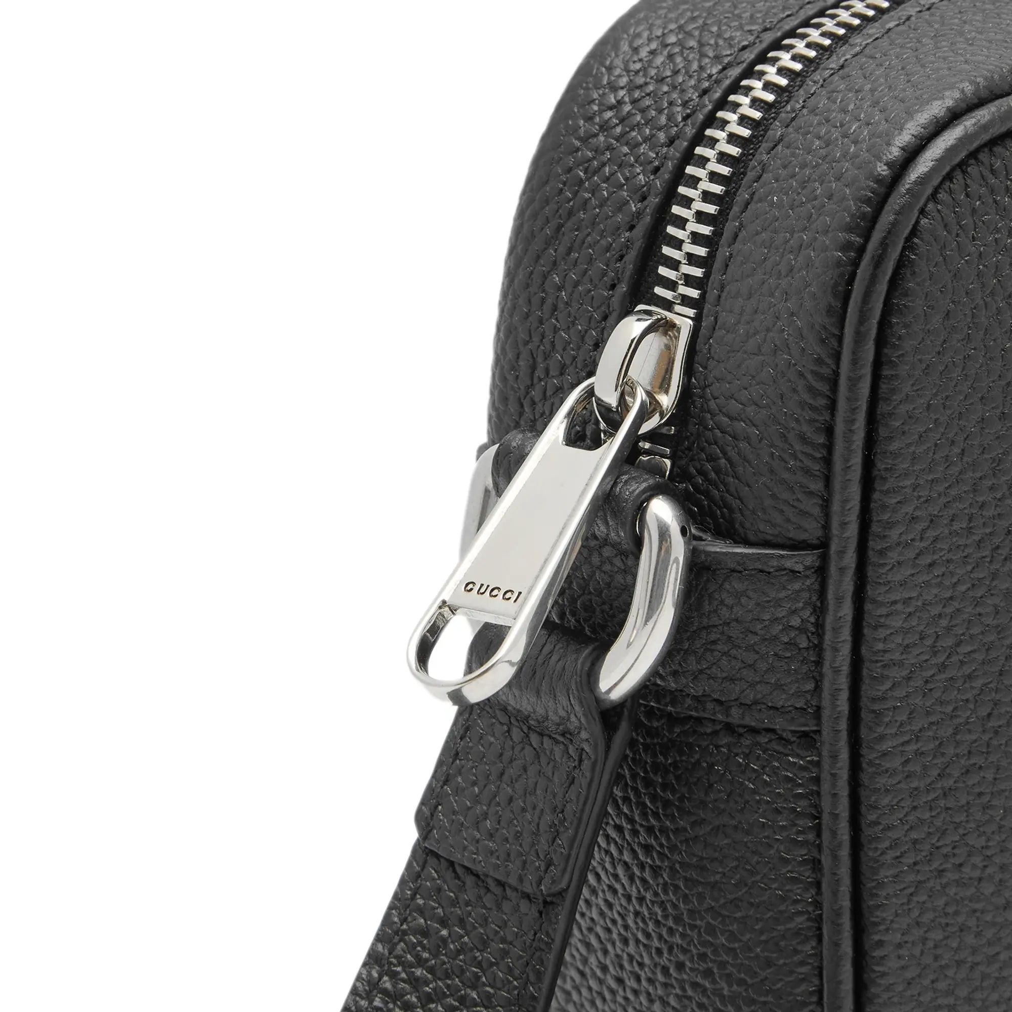 Gucci Men's Mini Shoulder Bag Grey Black