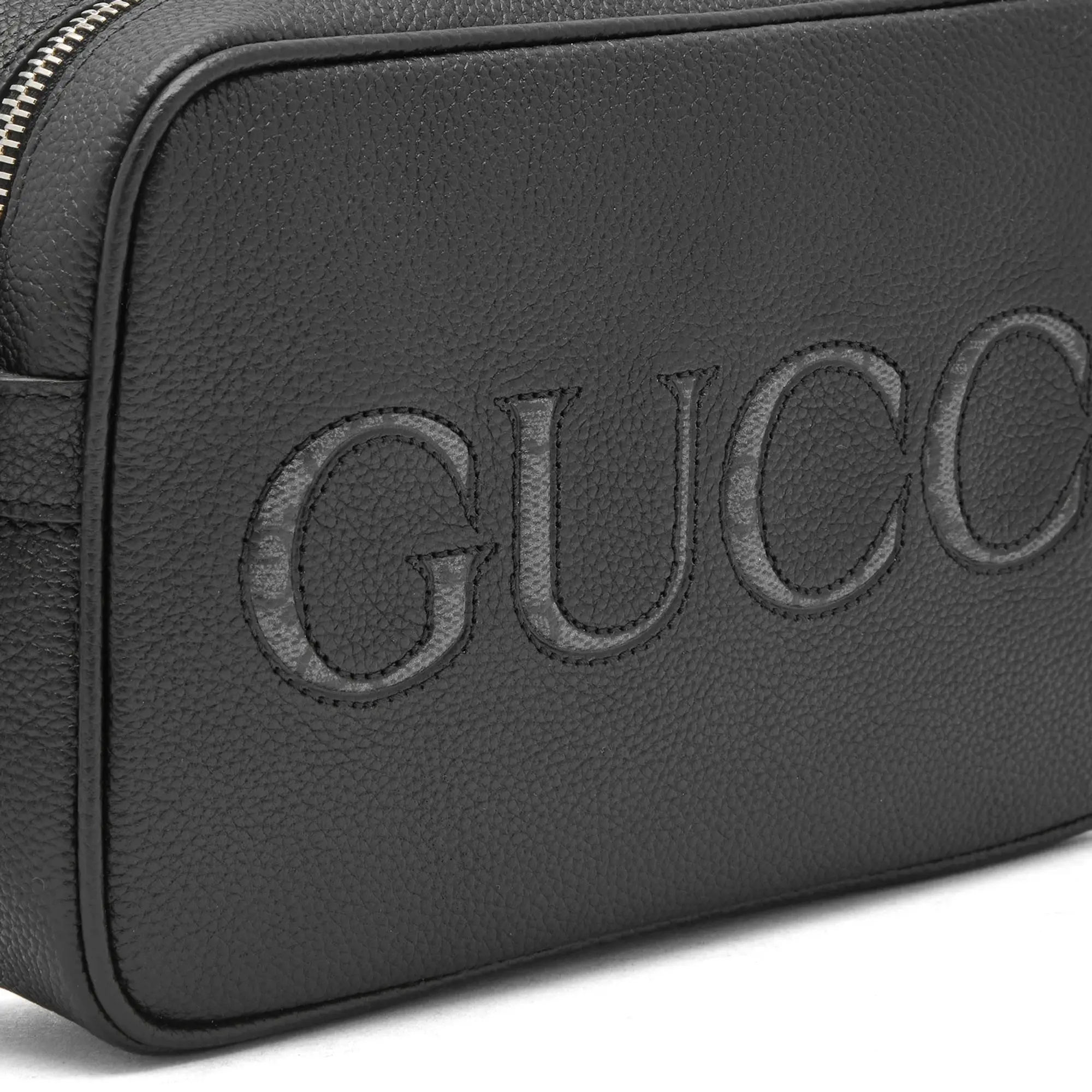 Gucci Men's Mini Shoulder Bag Grey Black