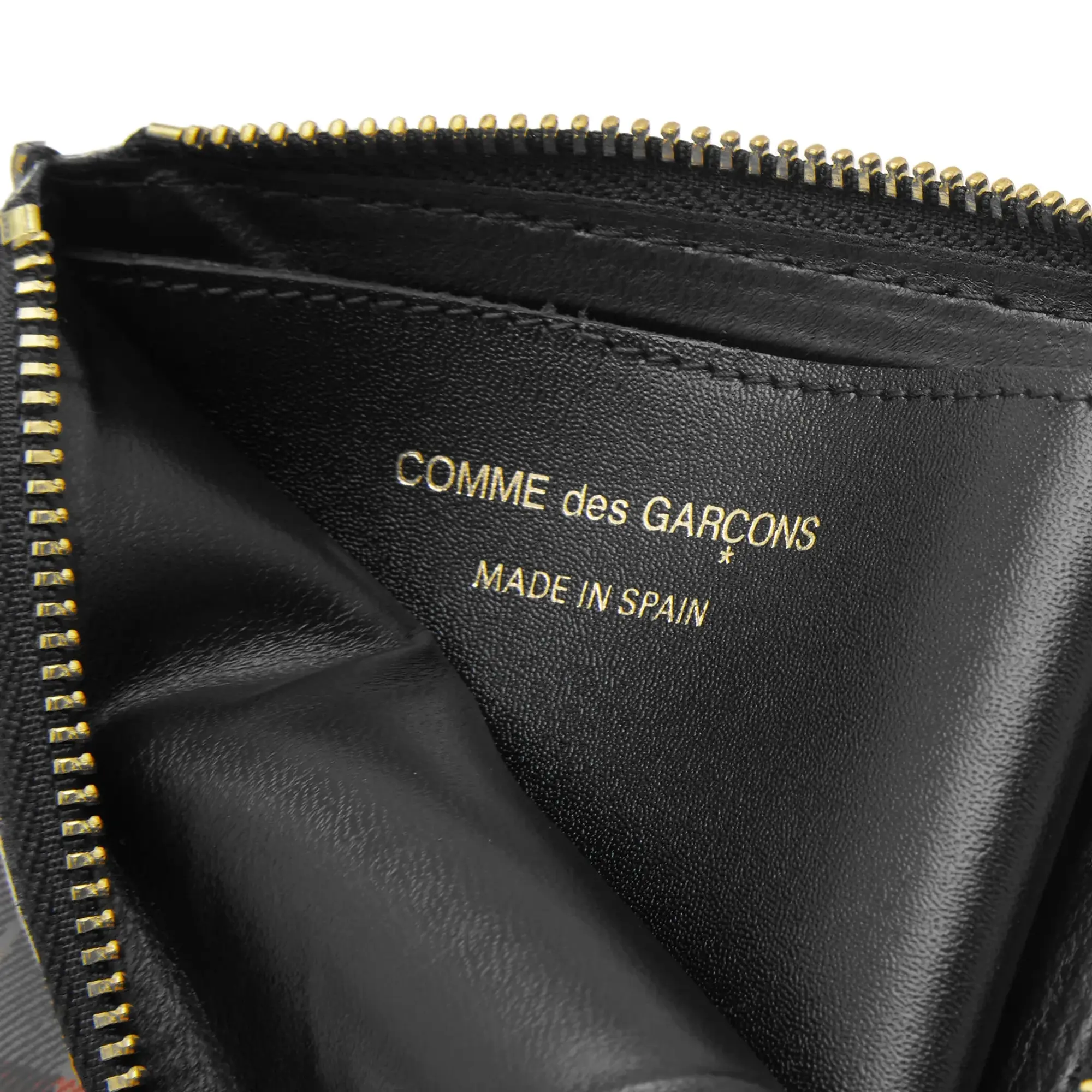 Comme des Garçons Wallet SA3100LT Lenticular Tartan Wallet Yellow/Green