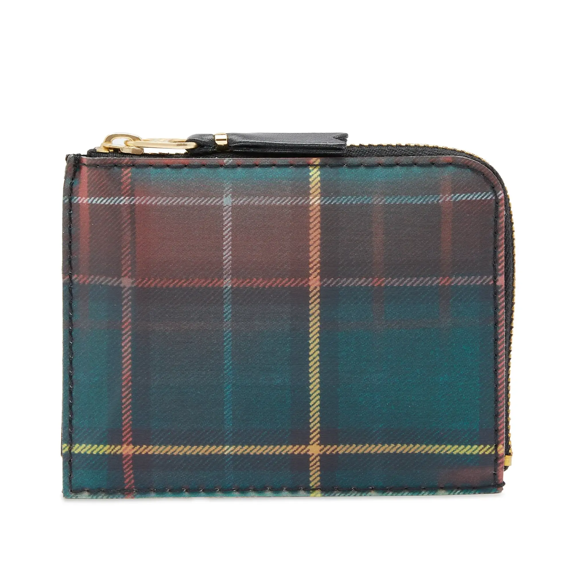 Comme des Garçons Wallet SA3100LT Lenticular Tartan Wallet Red/Green