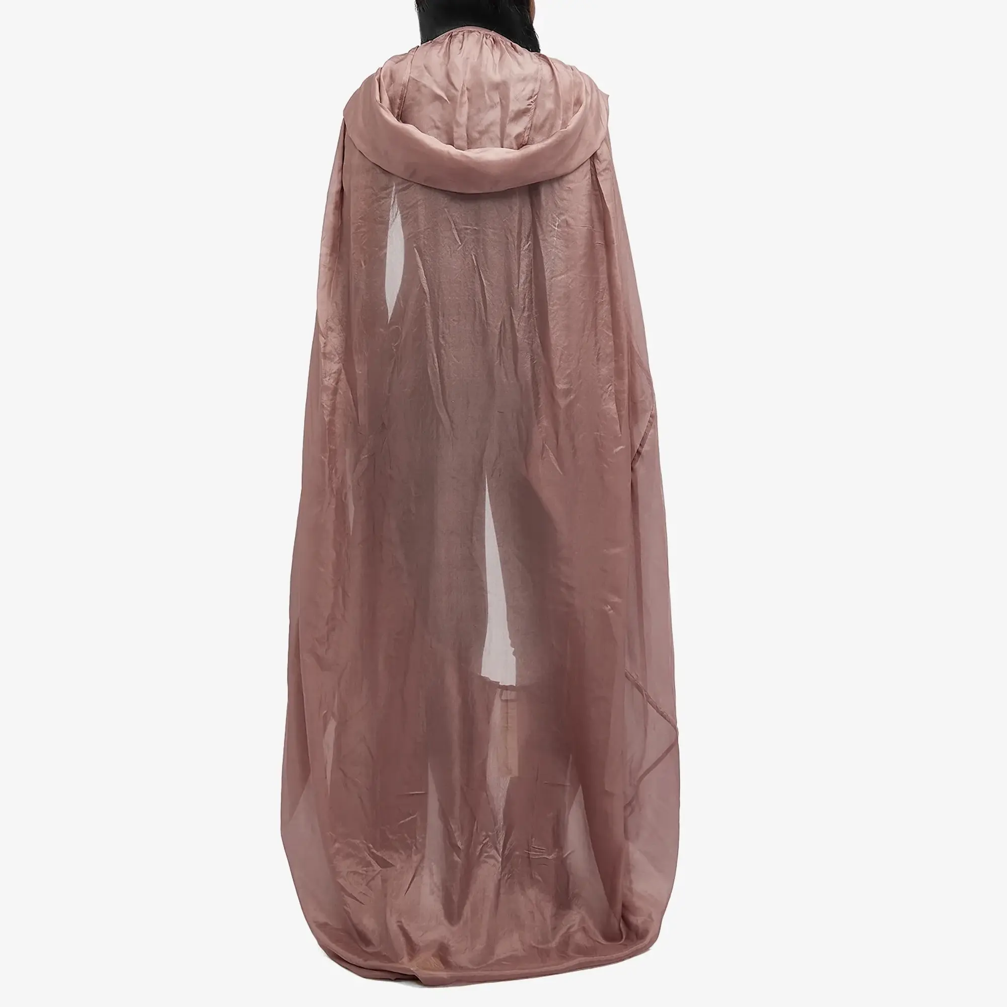 Rick Owens Women's Hooded Jacket Dusty Pink