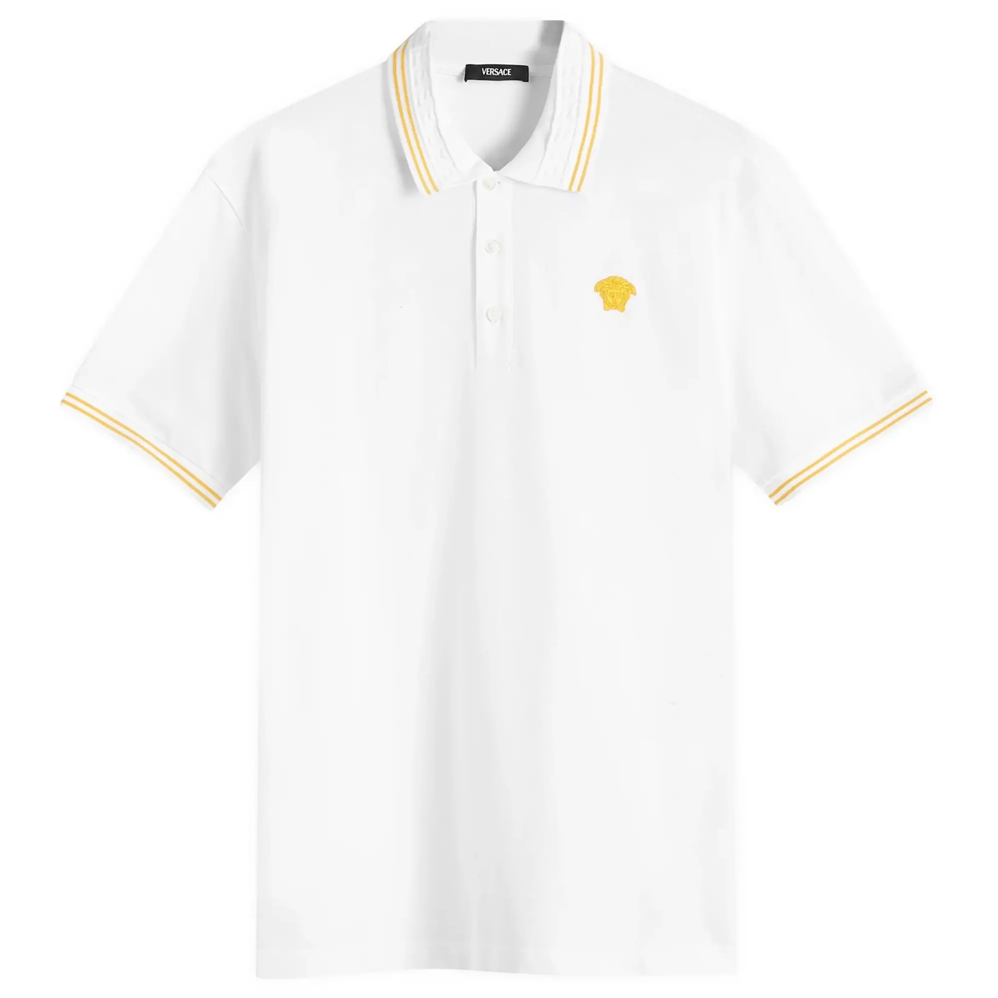 Versace Men's Medusa Polo White