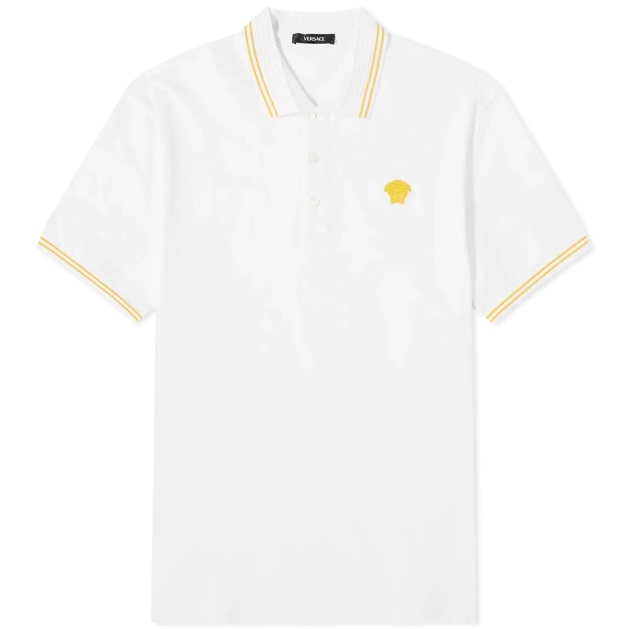 Versace Men's Medusa Polo White