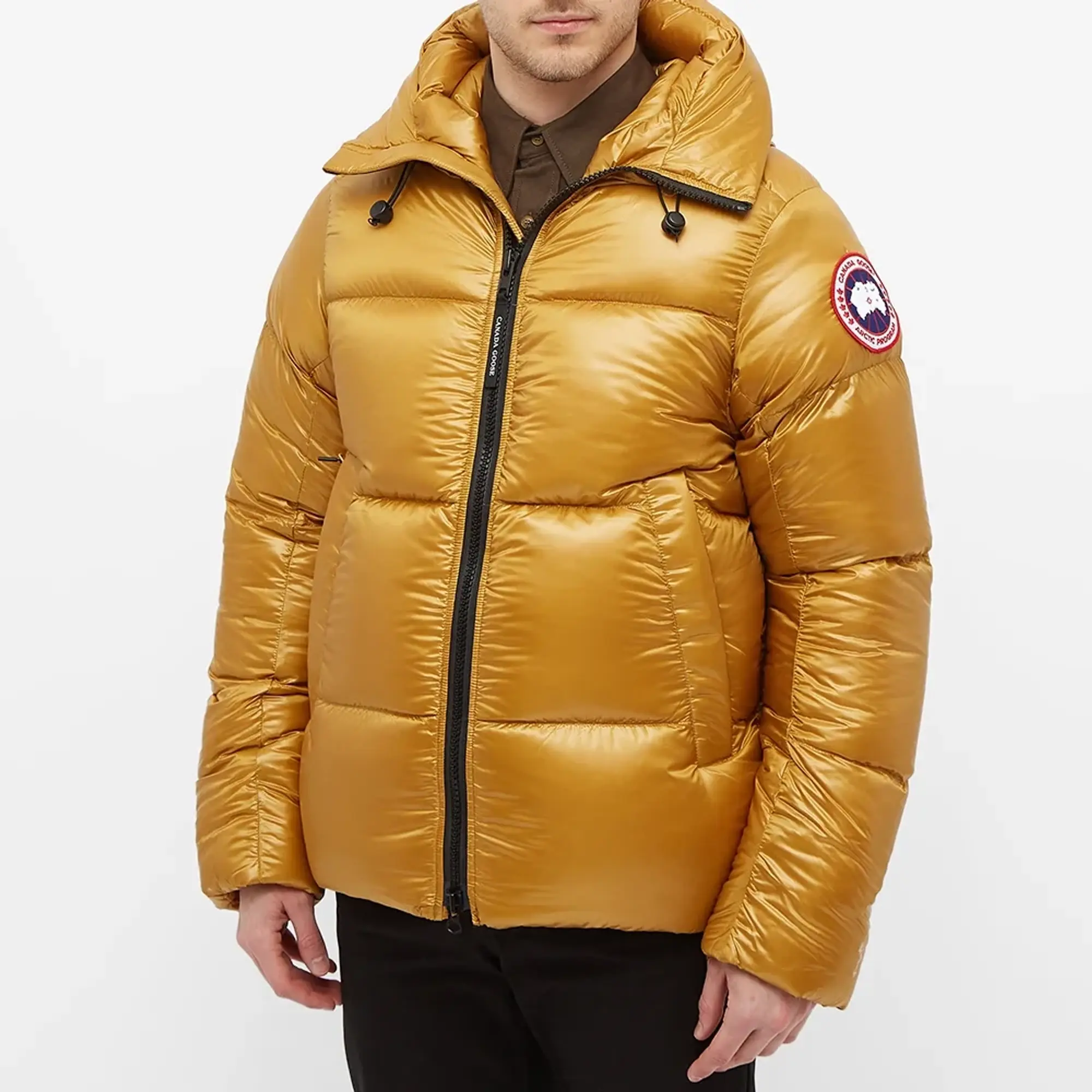 Canada Goose Men s Crofton Puffer Jacket Emblem Gold 2252M 219 FOOTY.COM