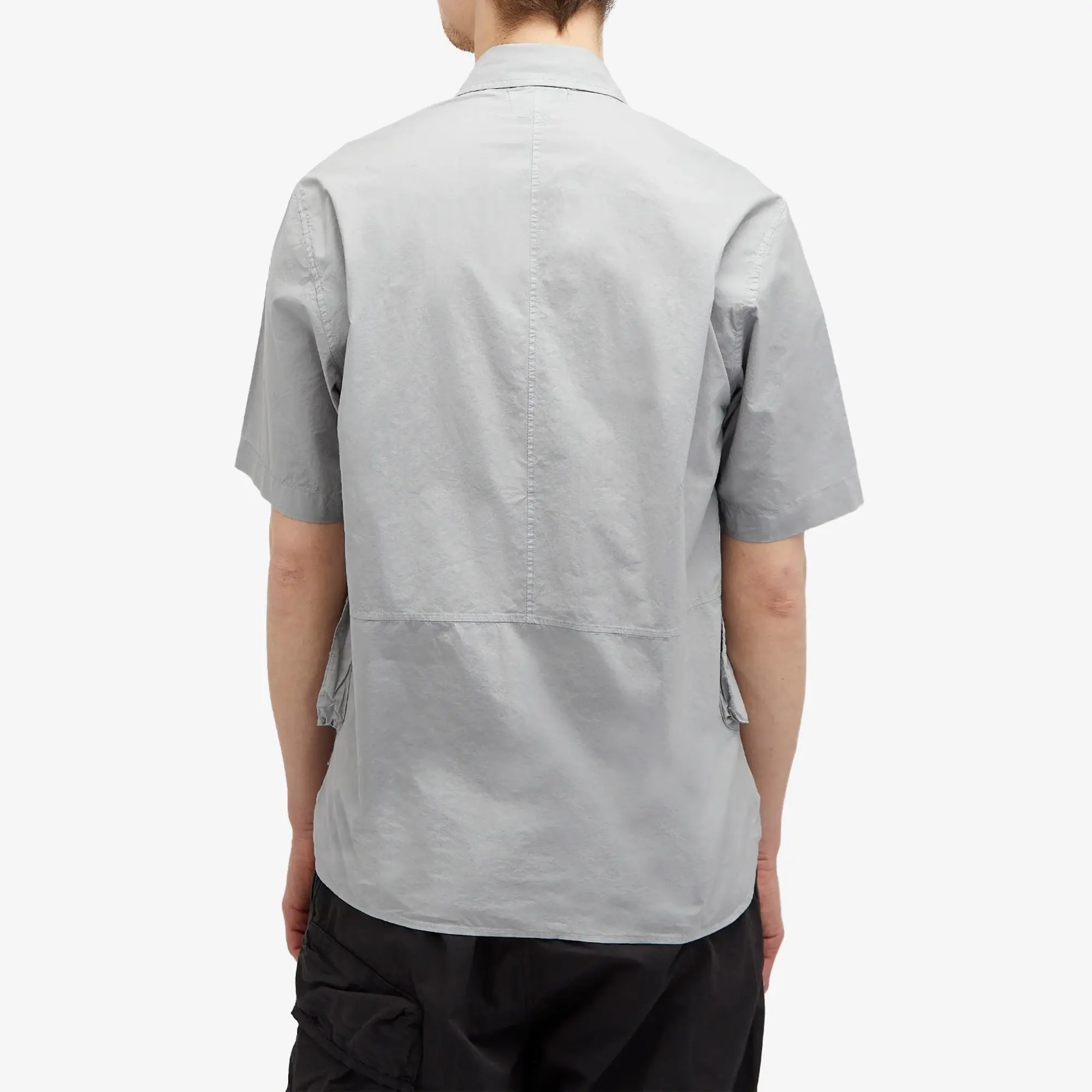 C.P. Company Men's Popeline Pocket Shirt Drizzle