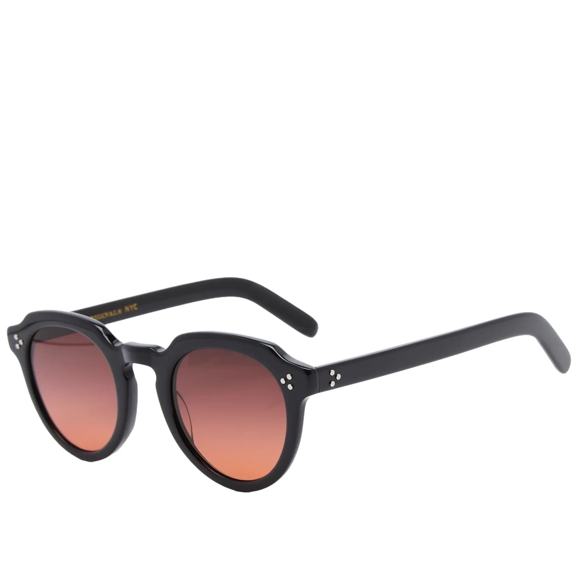 Moscot Men's Gavolt Sunglasses Black/Cabernet
