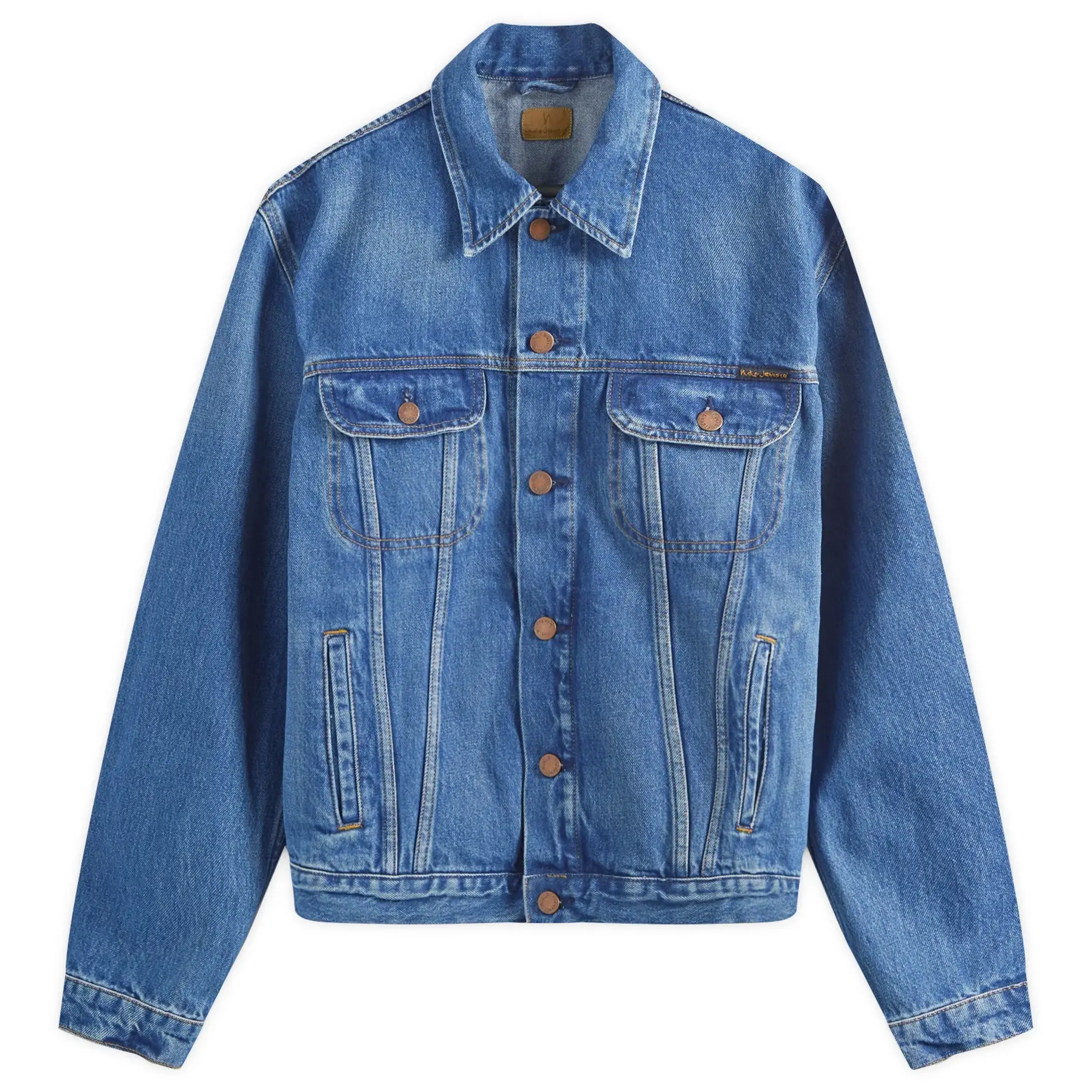 Nudie Jeans Co Nudie Danny Denim Jacket Dark Blue