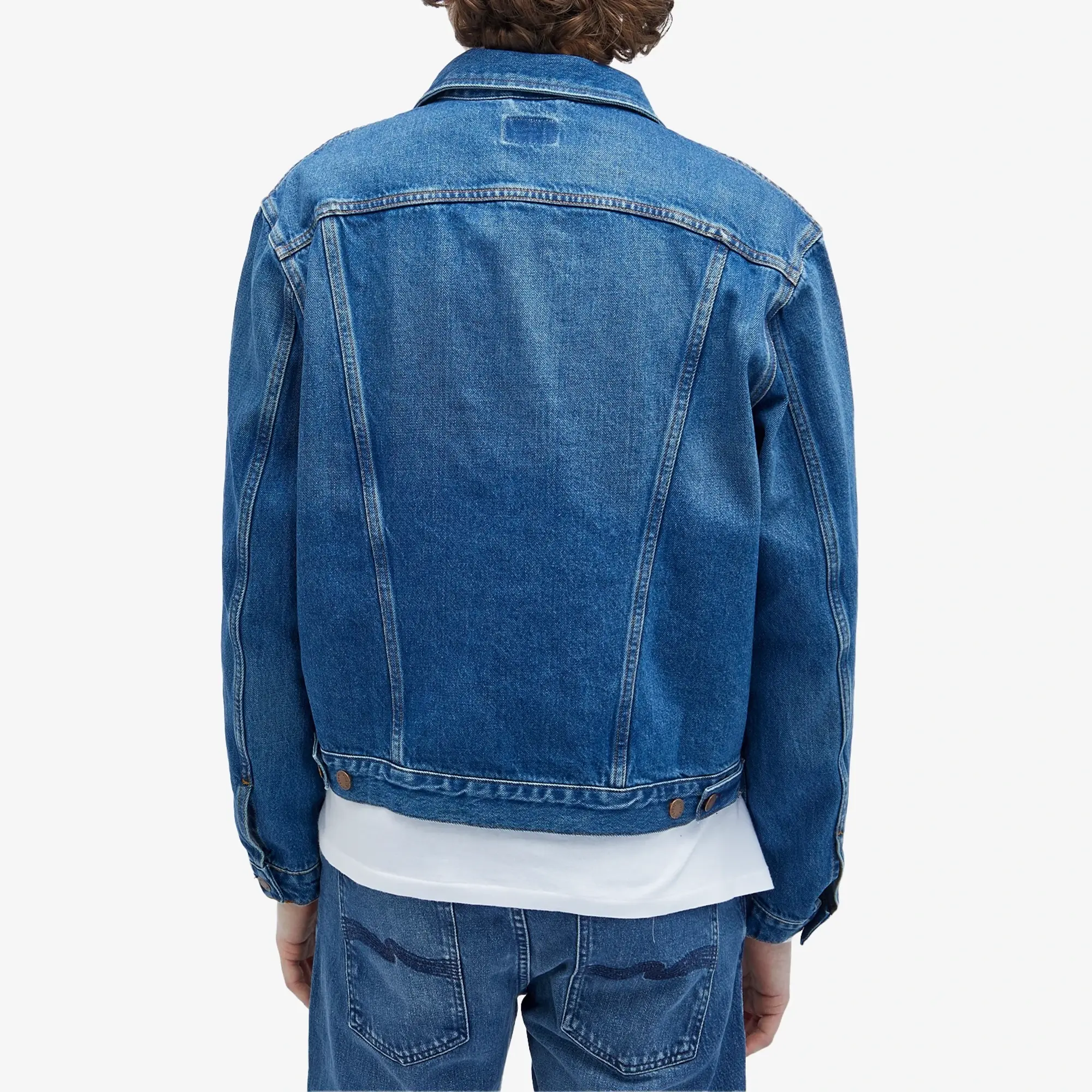 Nudie Jeans Co Nudie Danny Denim Jacket Dark Blue