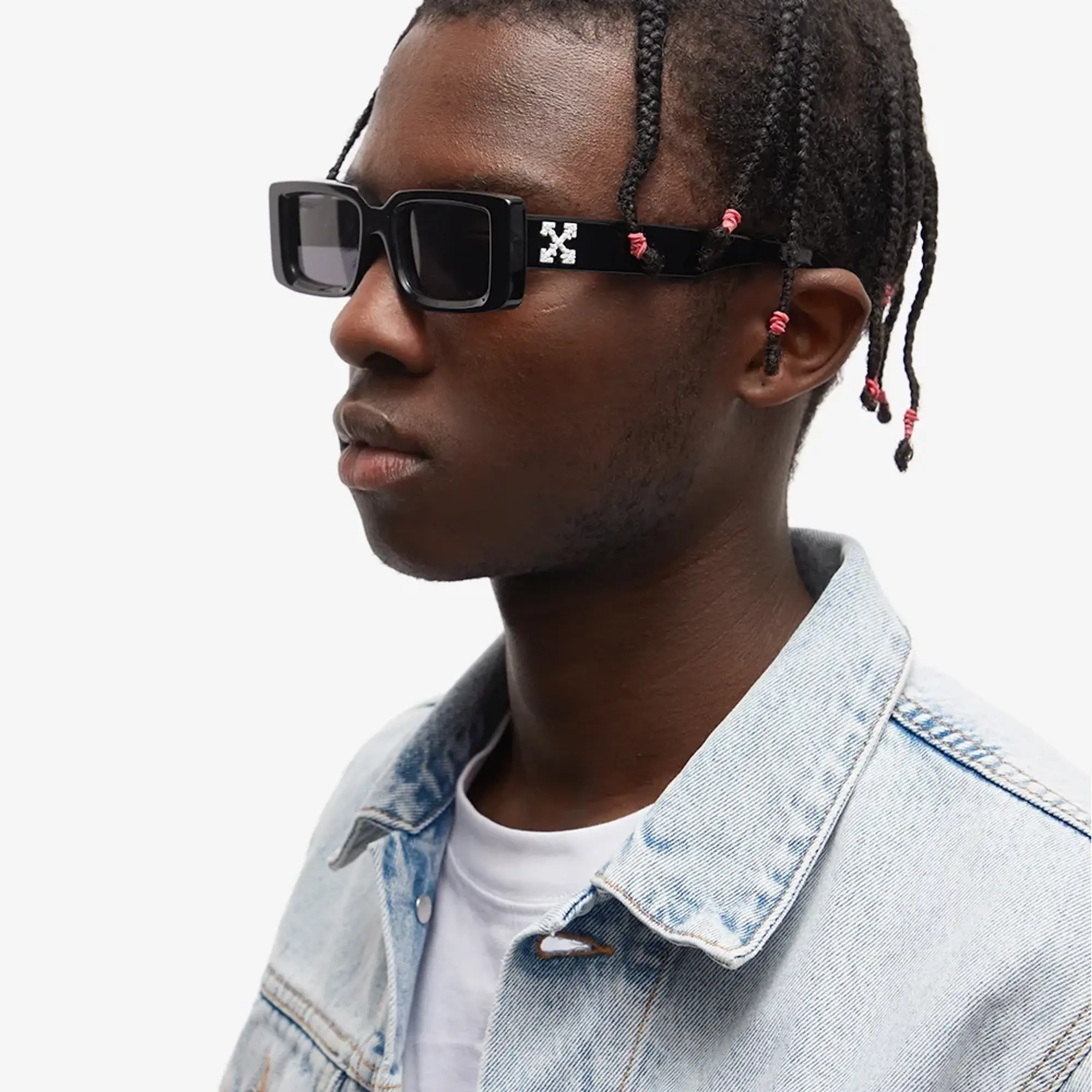 Off-White Sunglasses Off-White Men's Arthur Sunglasses Black
