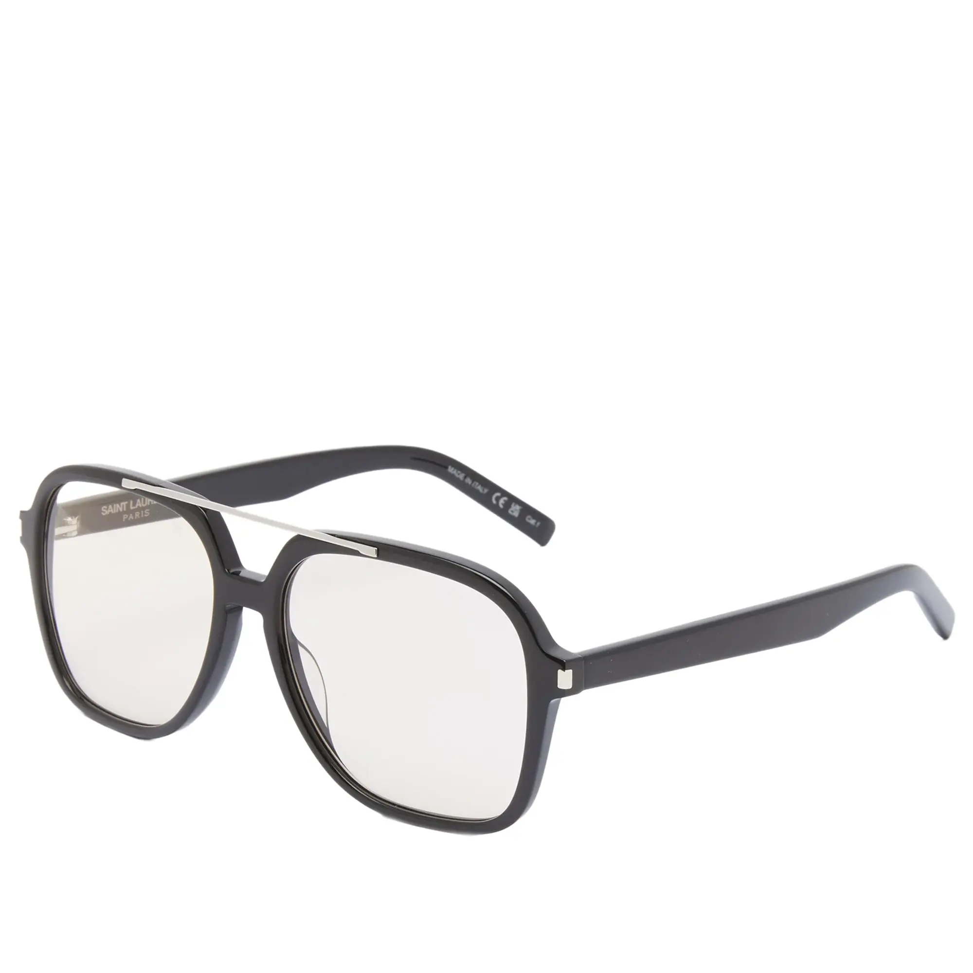 Saint Laurent Sunglasses Saint Laurent SL 545 Sunglasses Black/Yellow
