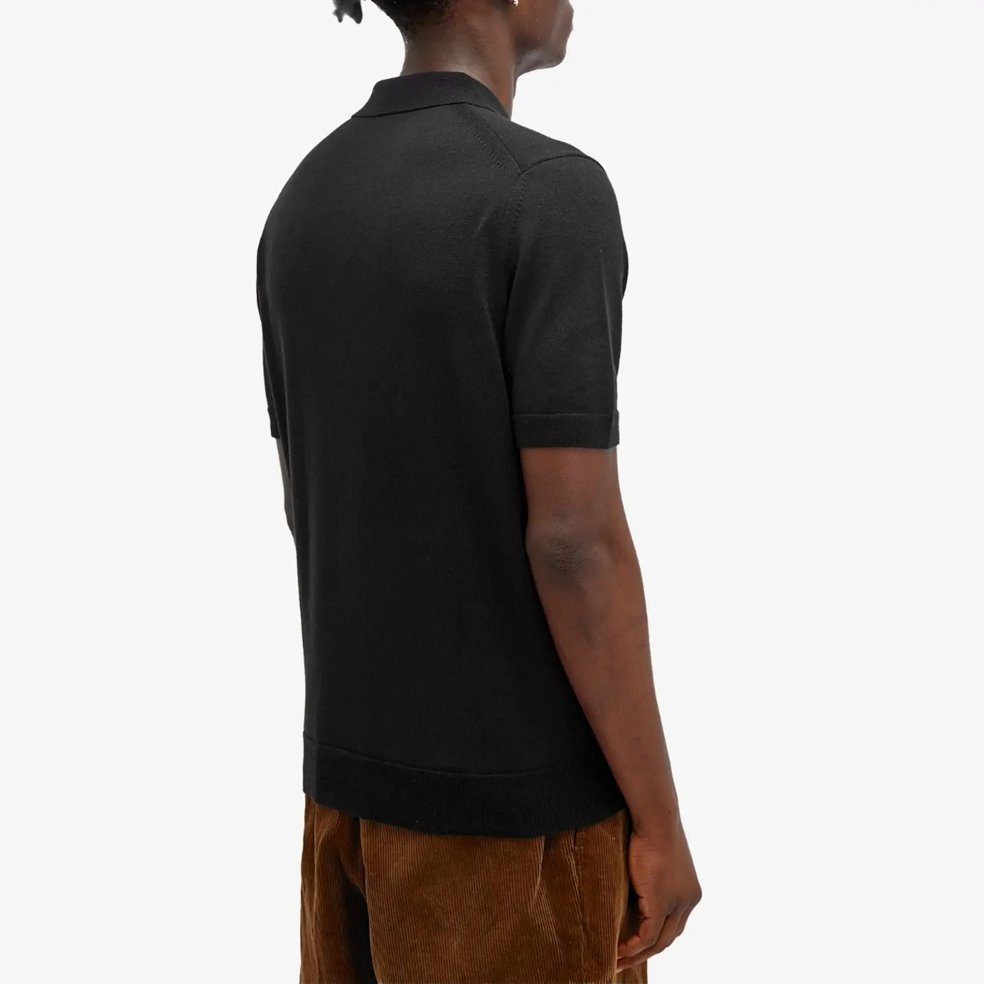 Fred Perry Men's Classic Knit Polo Black