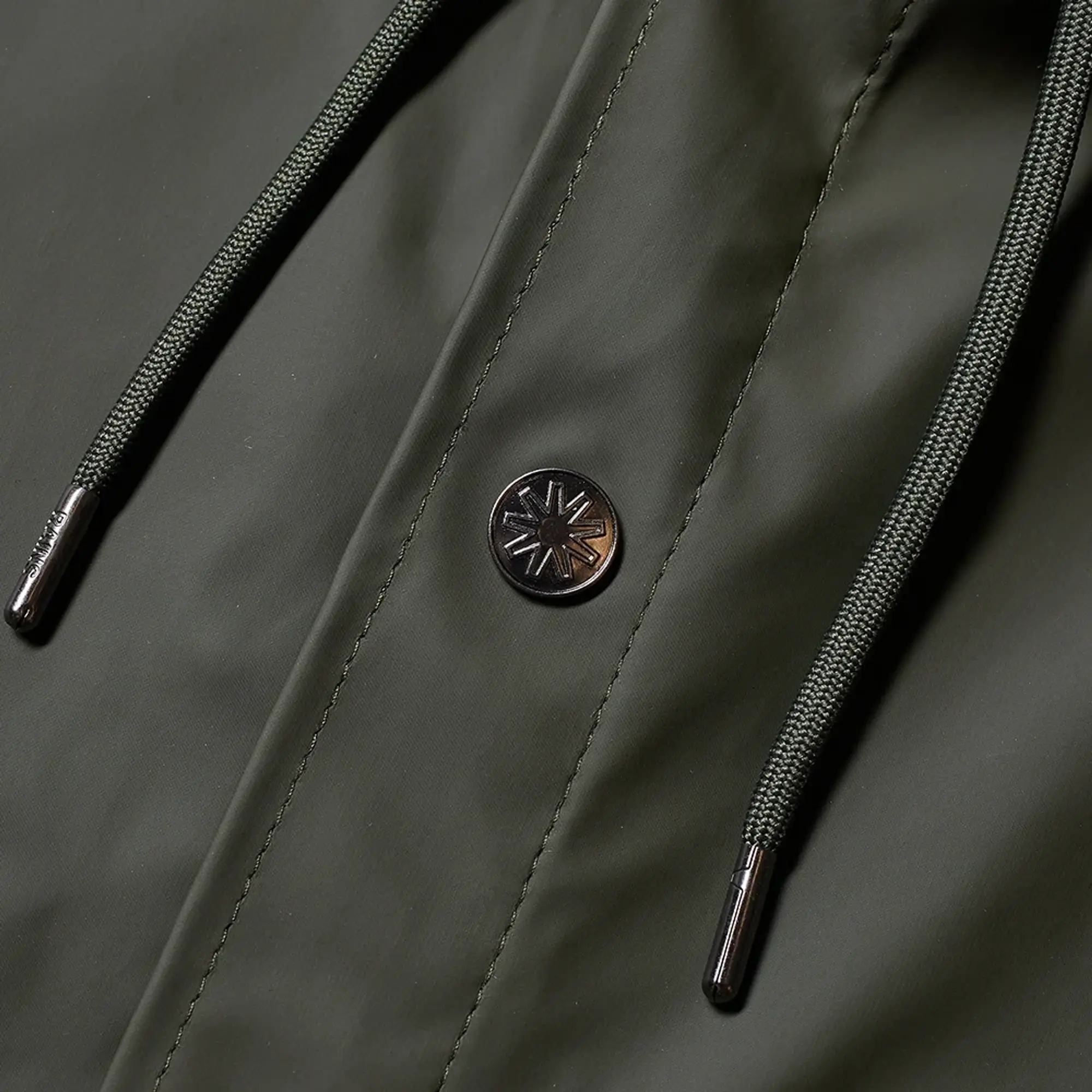 Rains Long Jacket Green
