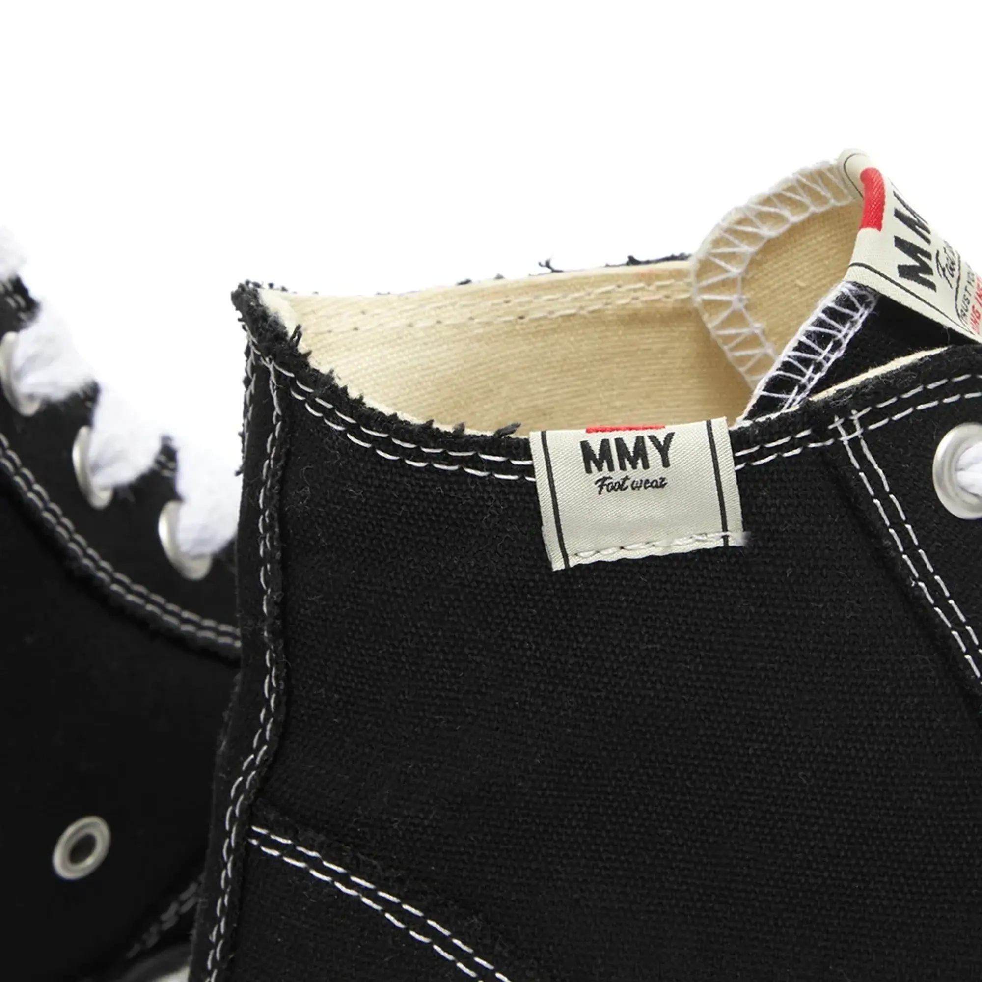 Mihara Men's Peterson High Original Sole Canvas Sneaker Black
