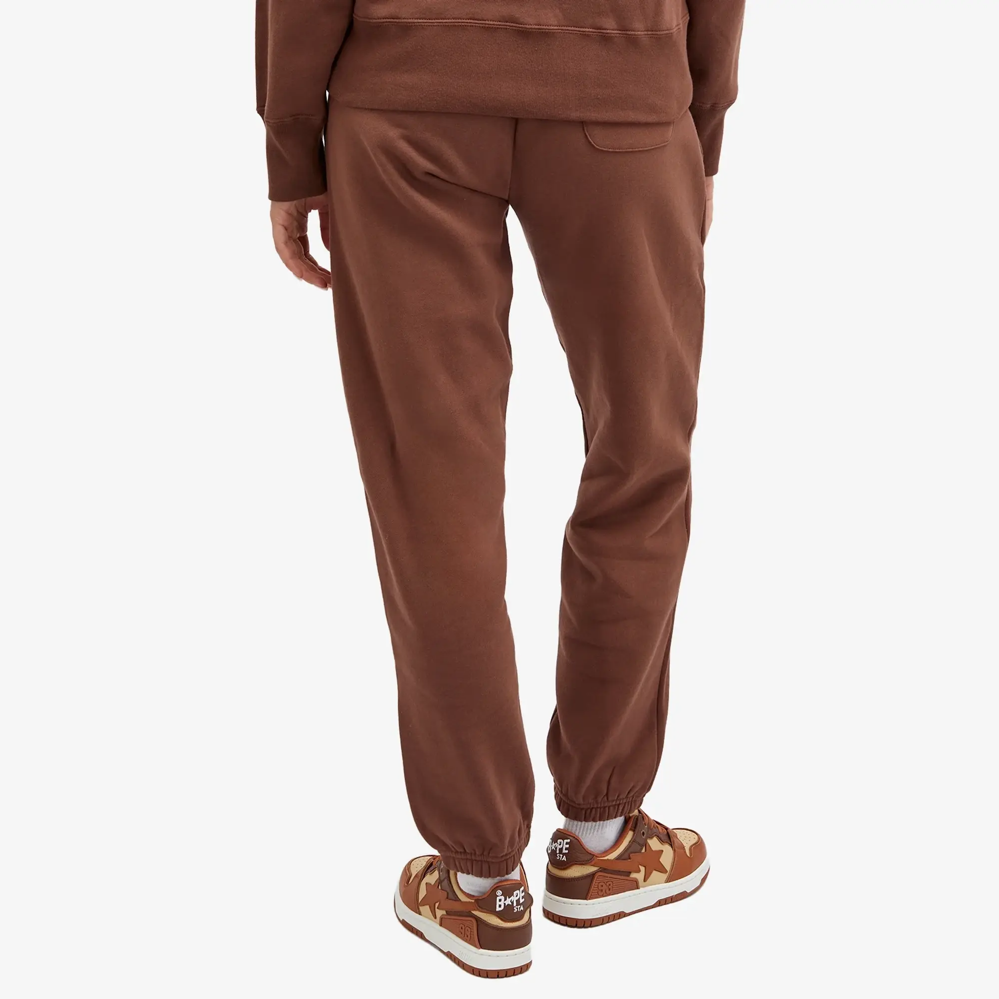 A Bathing Ape Women's Ape Sweat Pants Brown