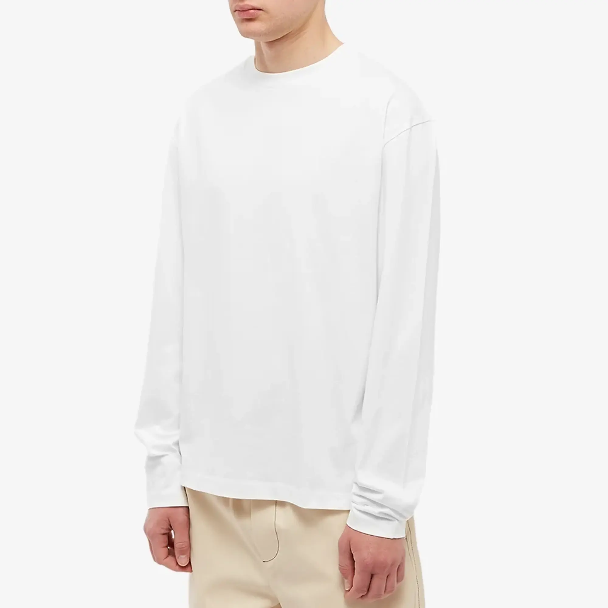 Jil Sander Men's Long Sleeve T-Shirt - 3 Pack White